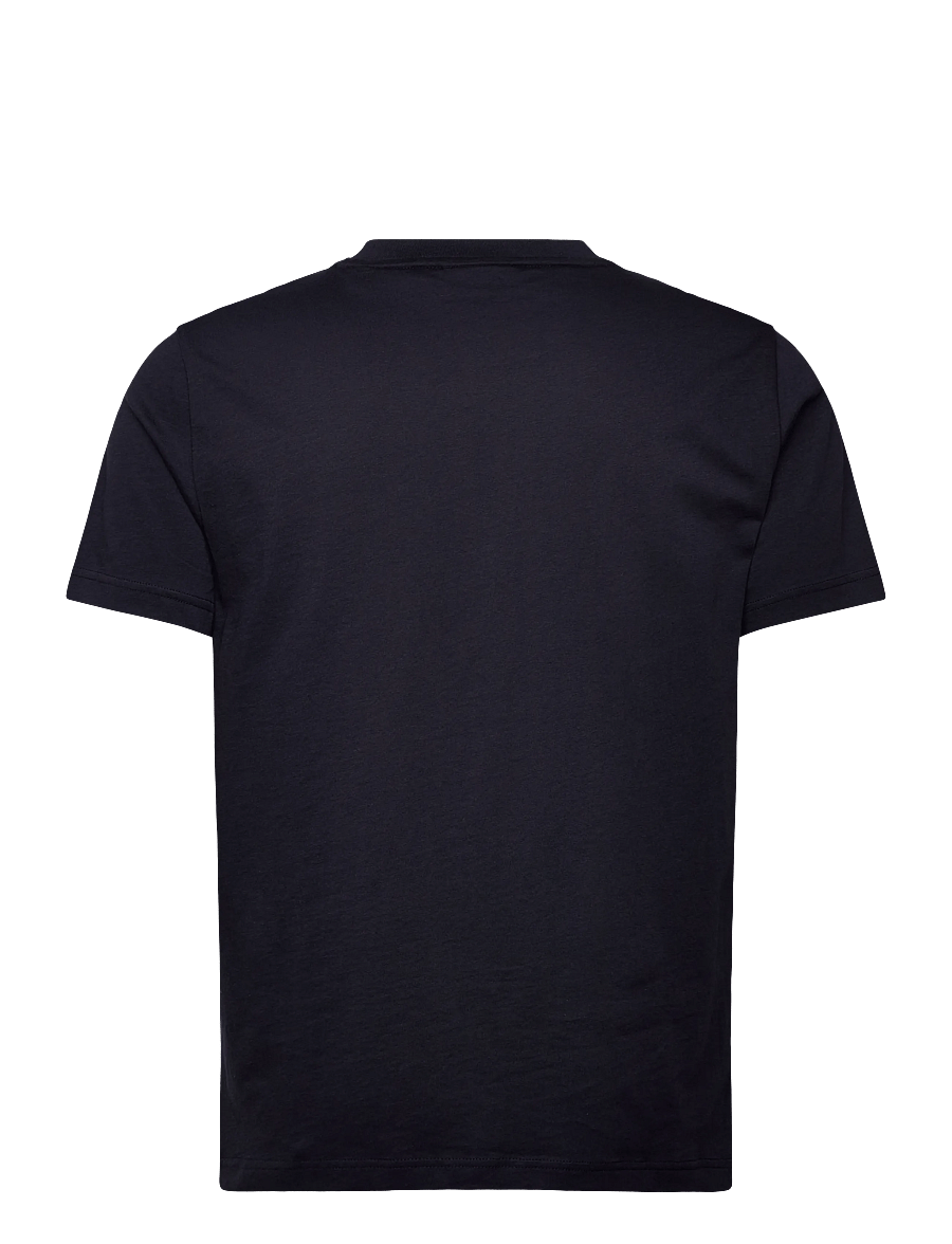Gant - GRAPHIC SS TSHIRT - lühikeste varrukatega t-särgid - evening blue - 2