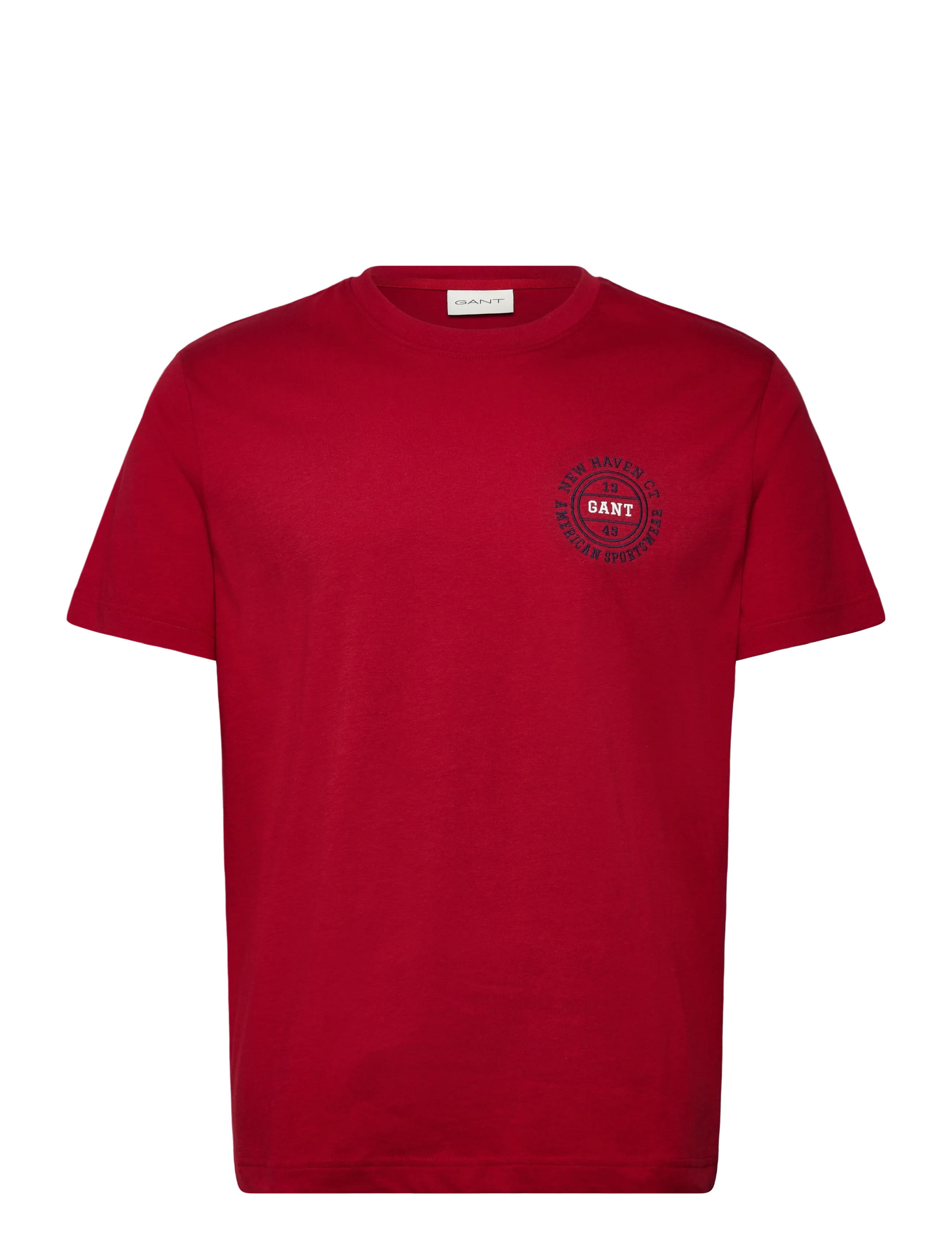 GANT Graphic Ss Tshirt Rot - L - Herren