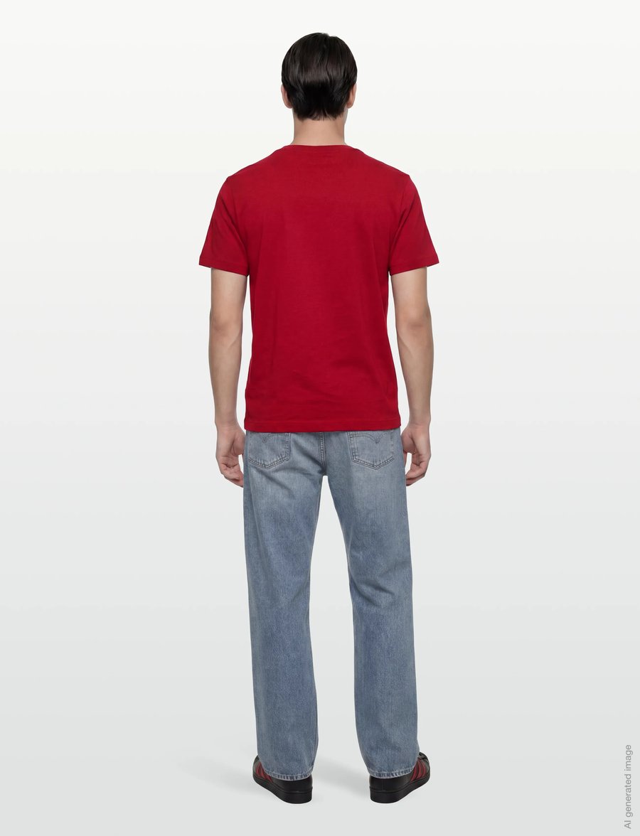 Gant - GRAPHIC SS TSHIRT - stutterma bolir - ruby red - 4