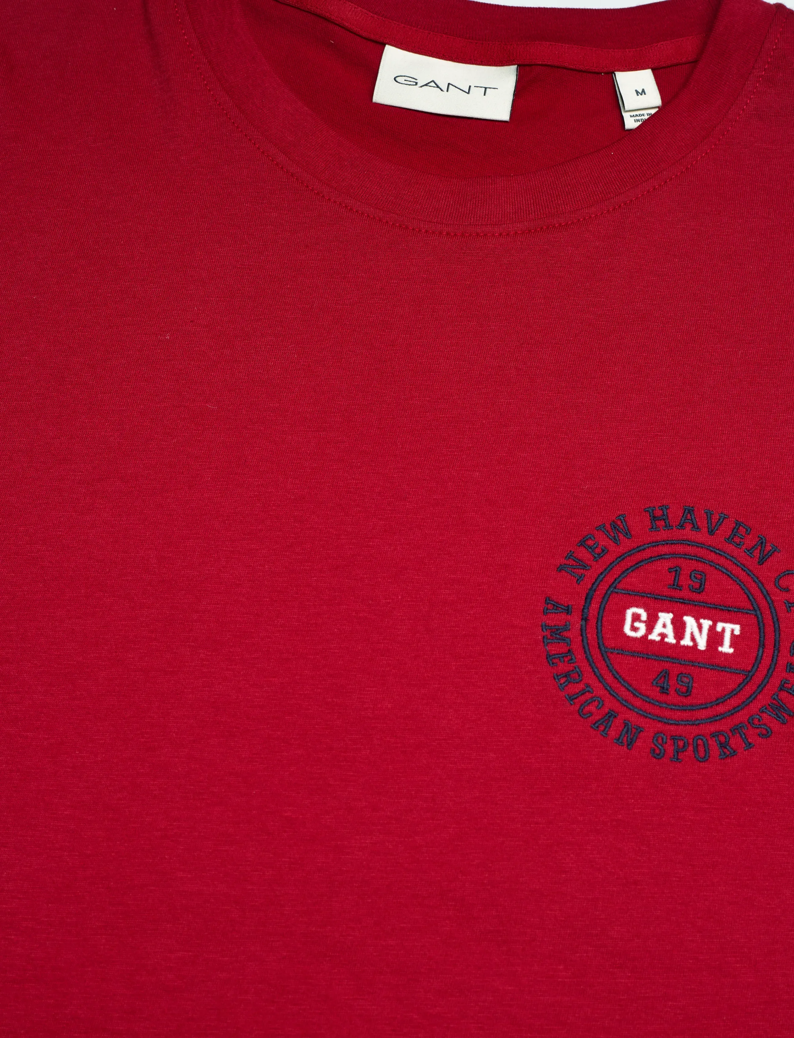 Gant - GRAPHIC SS TSHIRT - stutterma bolir - ruby red - 5