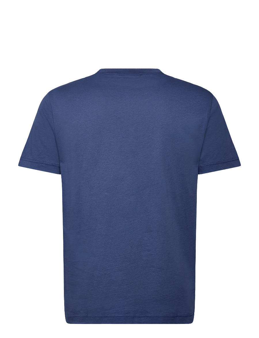 Gant - GRAPHIC SS TSHIRT - kurzärmelig - vintage blue - 2
