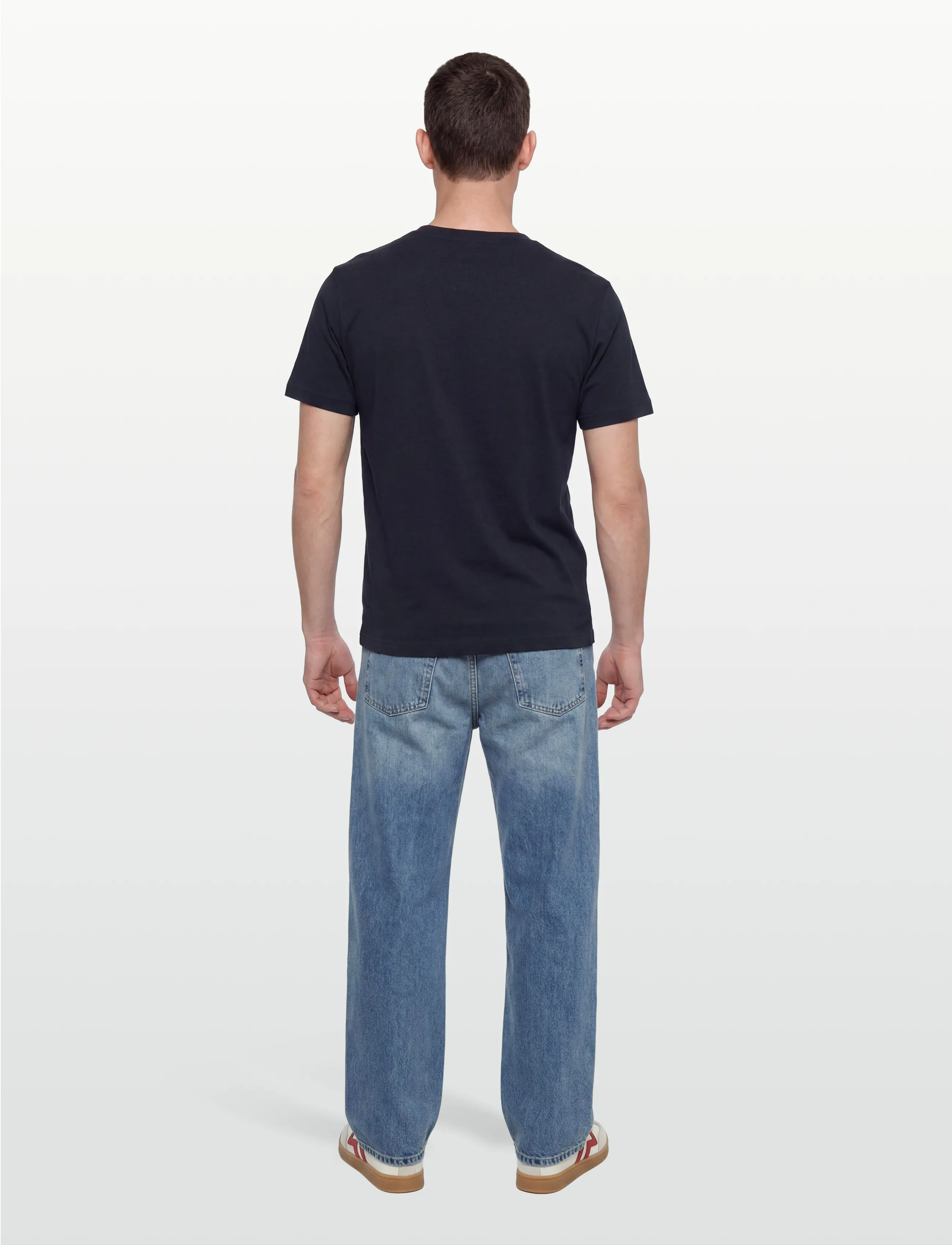 Gant - GRAPHIC SS TSHIRT - lühikeste varrukatega t-särgid - evening blue - 4