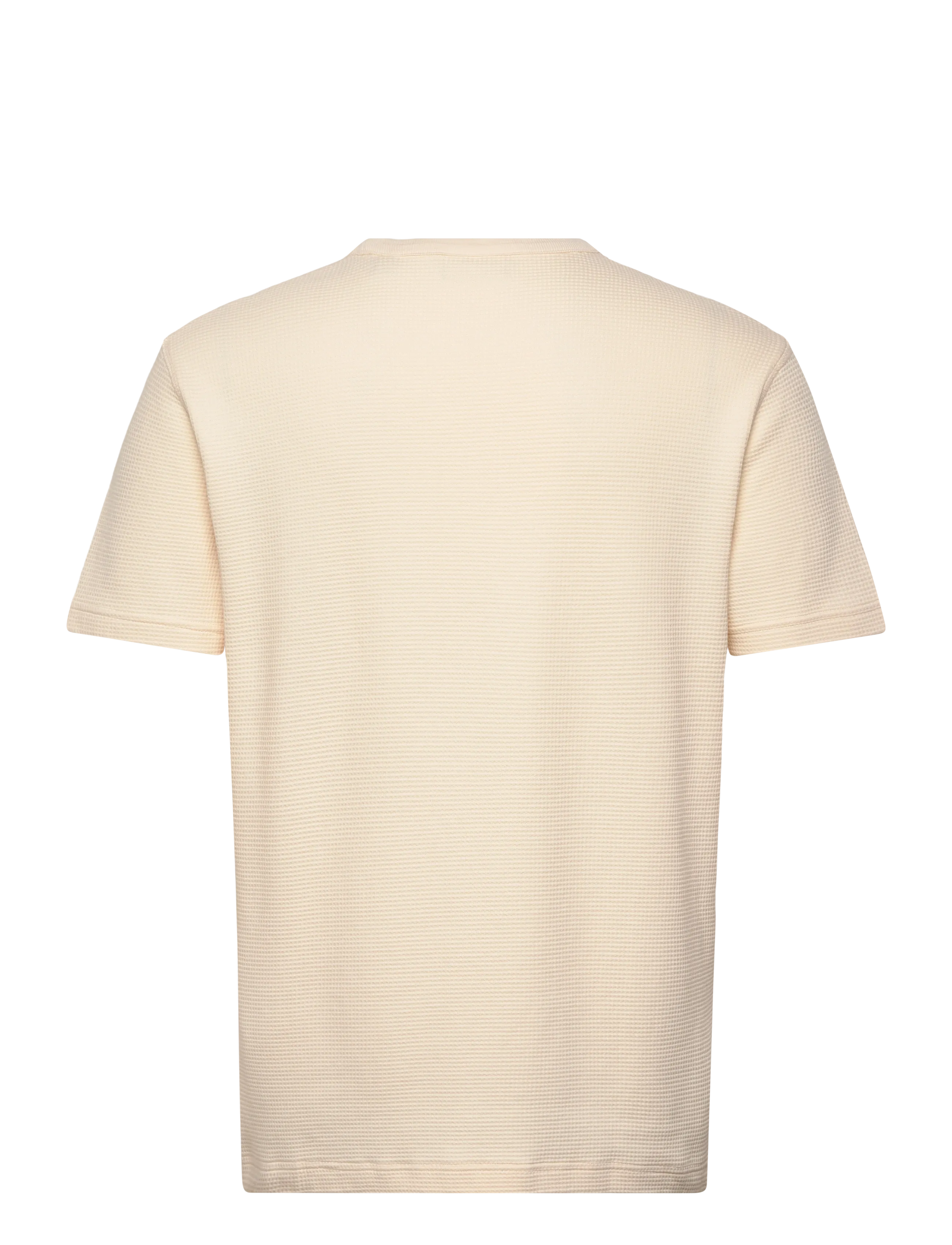 Gant - WASHED WAFFLE SS TSHIRT - kurzärmelig - creamed white - 2