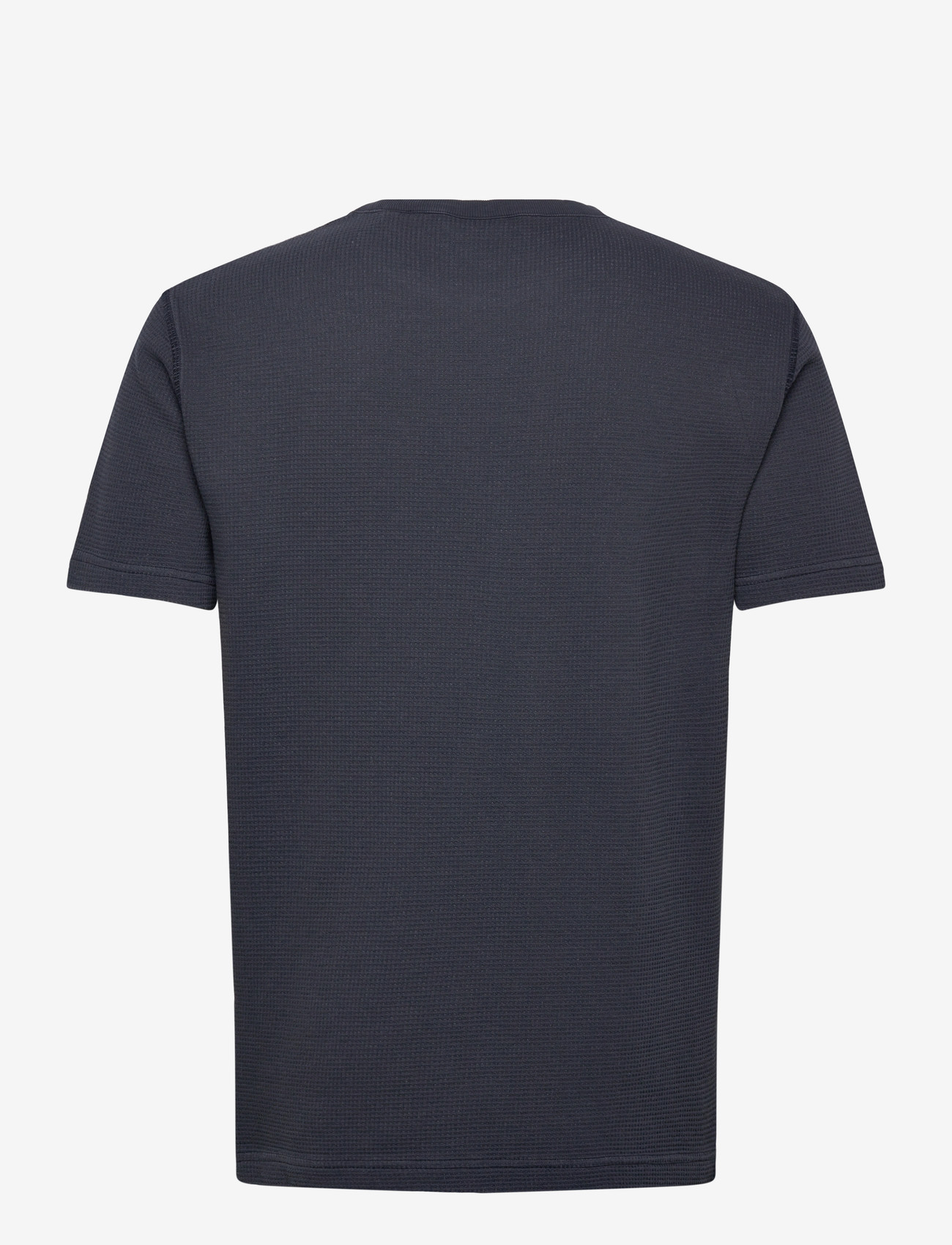 Gant - WASHED WAFFLE SS TSHIRT - kurzärmelig - evening blue - 2
