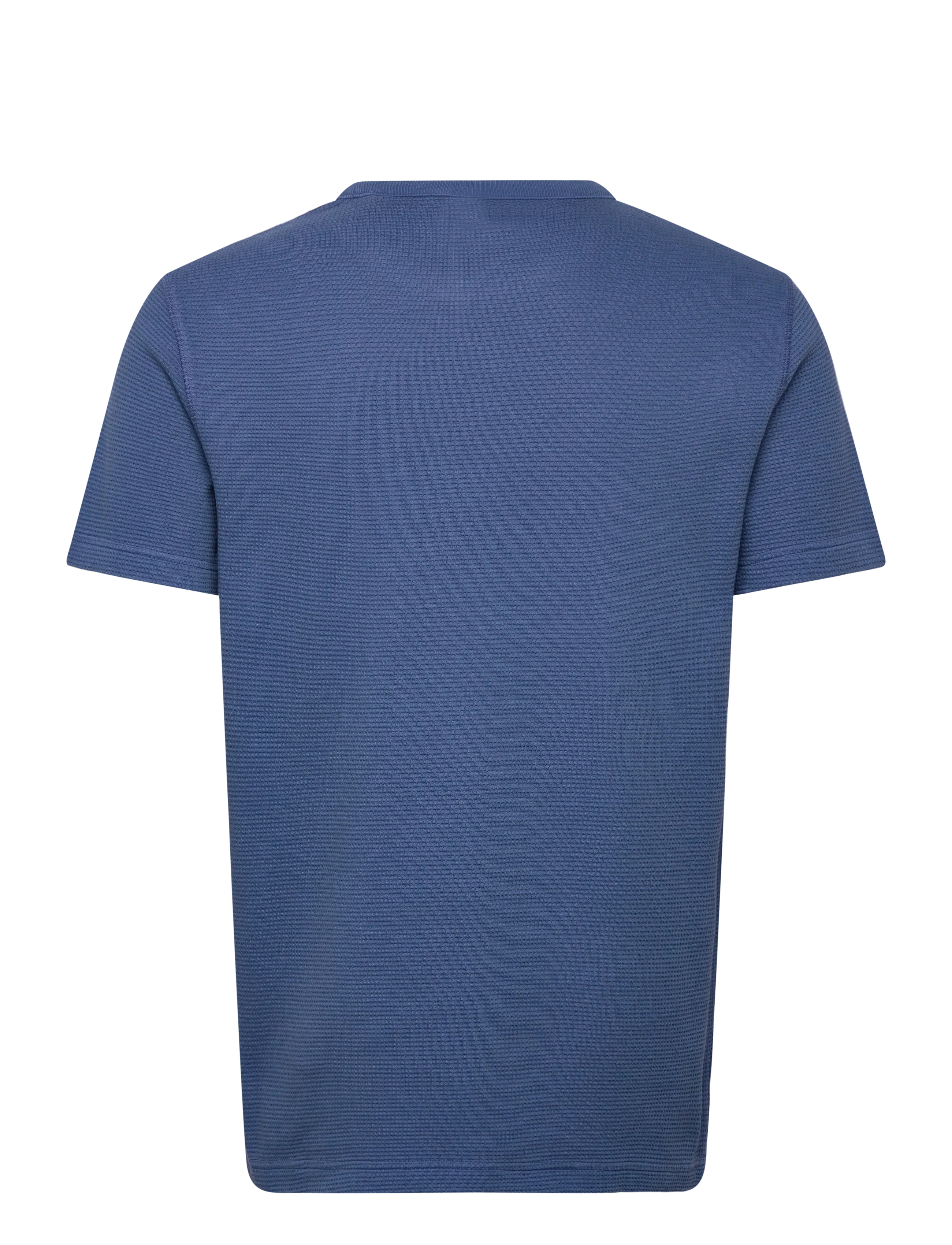 Gant - WASHED WAFFLE SS TSHIRT - lühikeste varrukatega t-särgid - vintage blue - 2