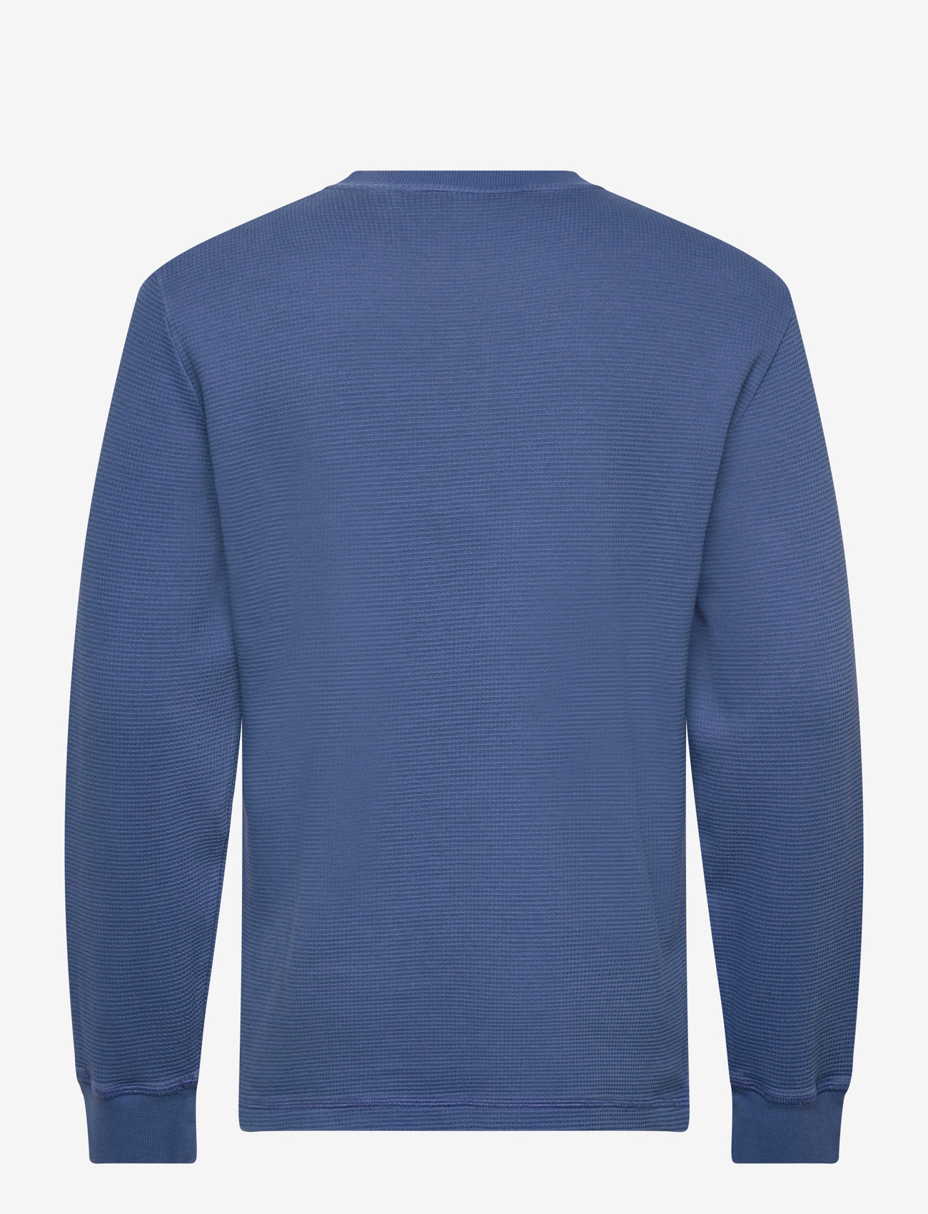 Gant - WASHED WAFFLE HENLEY - langärmelig - vintage blue - 2