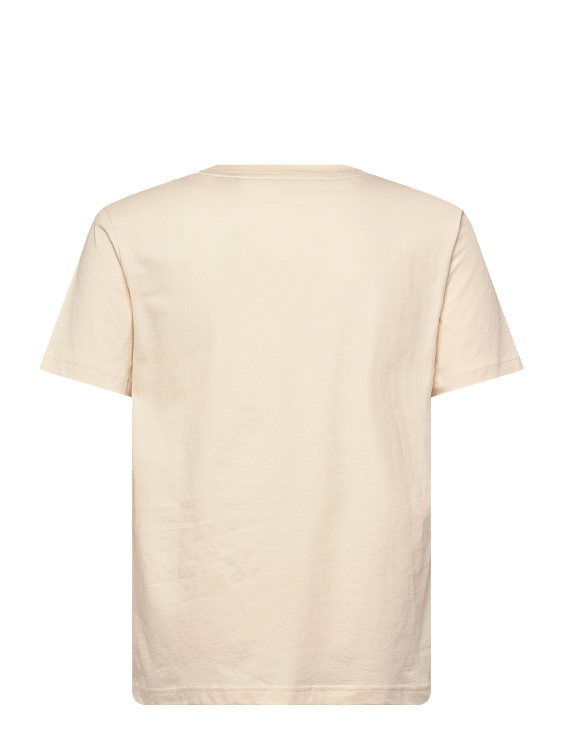 Gant - SMALL GRAPHIC SS TSHIRT - kurzärmelig - creamed white - 2