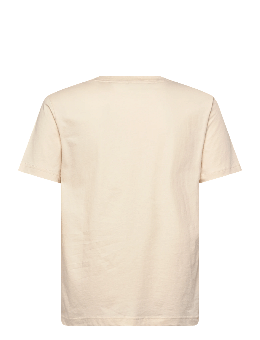 Gant - SMALL GRAPHIC SS TSHIRT - kurzärmelig - creamed white - 2
