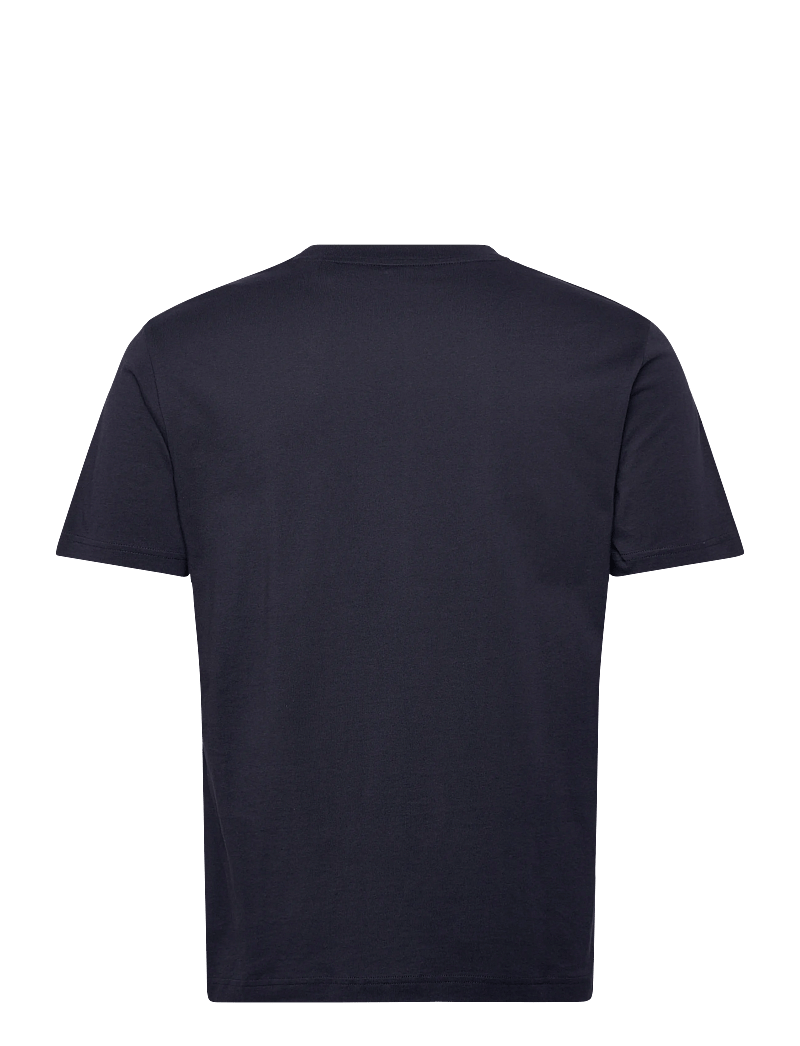 Gant - SMALL GRAPHIC SS TSHIRT - kurzärmelig - evening blue - 2