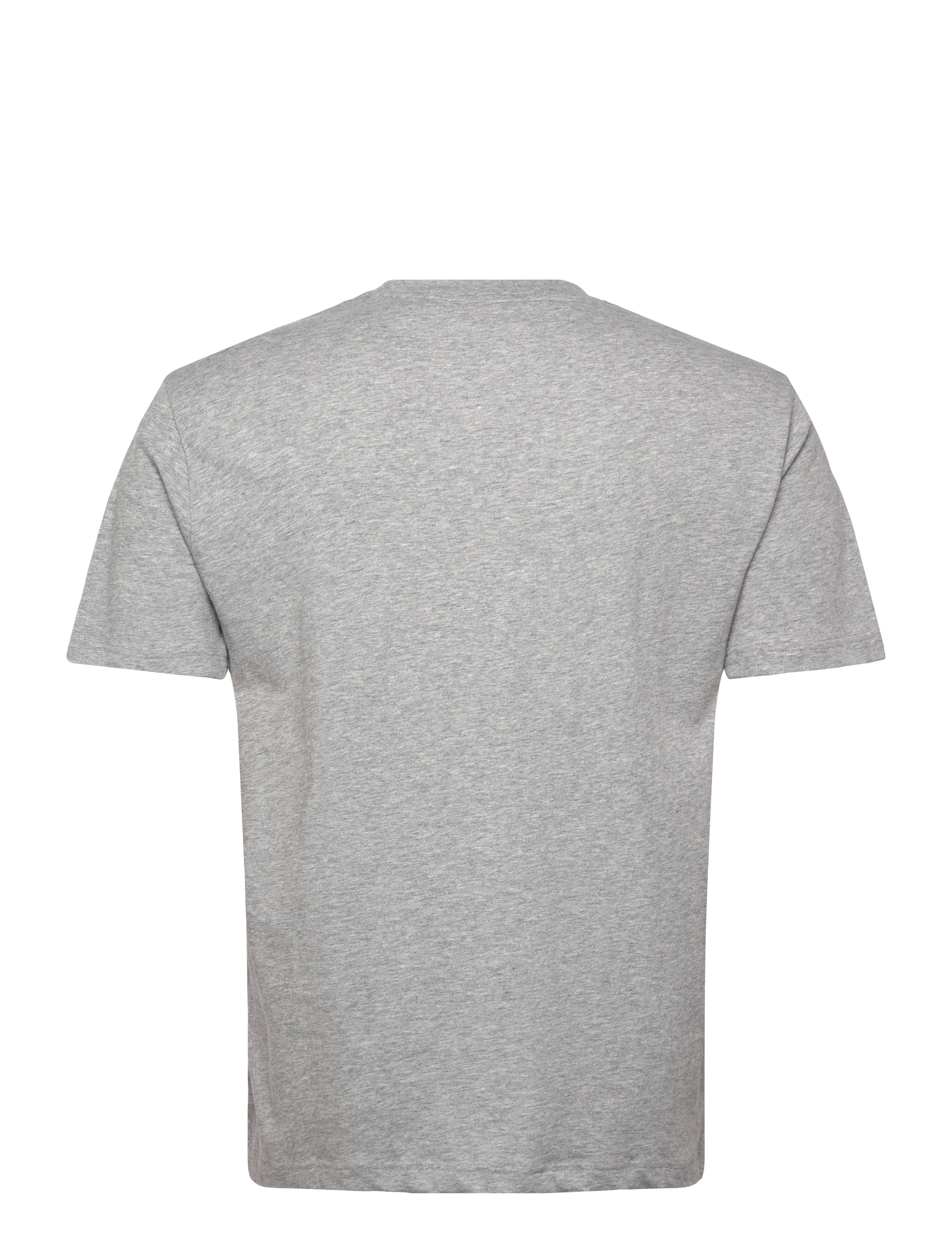 Gant - SMALL GRAPHIC SS TSHIRT - lühikeste varrukatega t-särgid - grey melange - 2