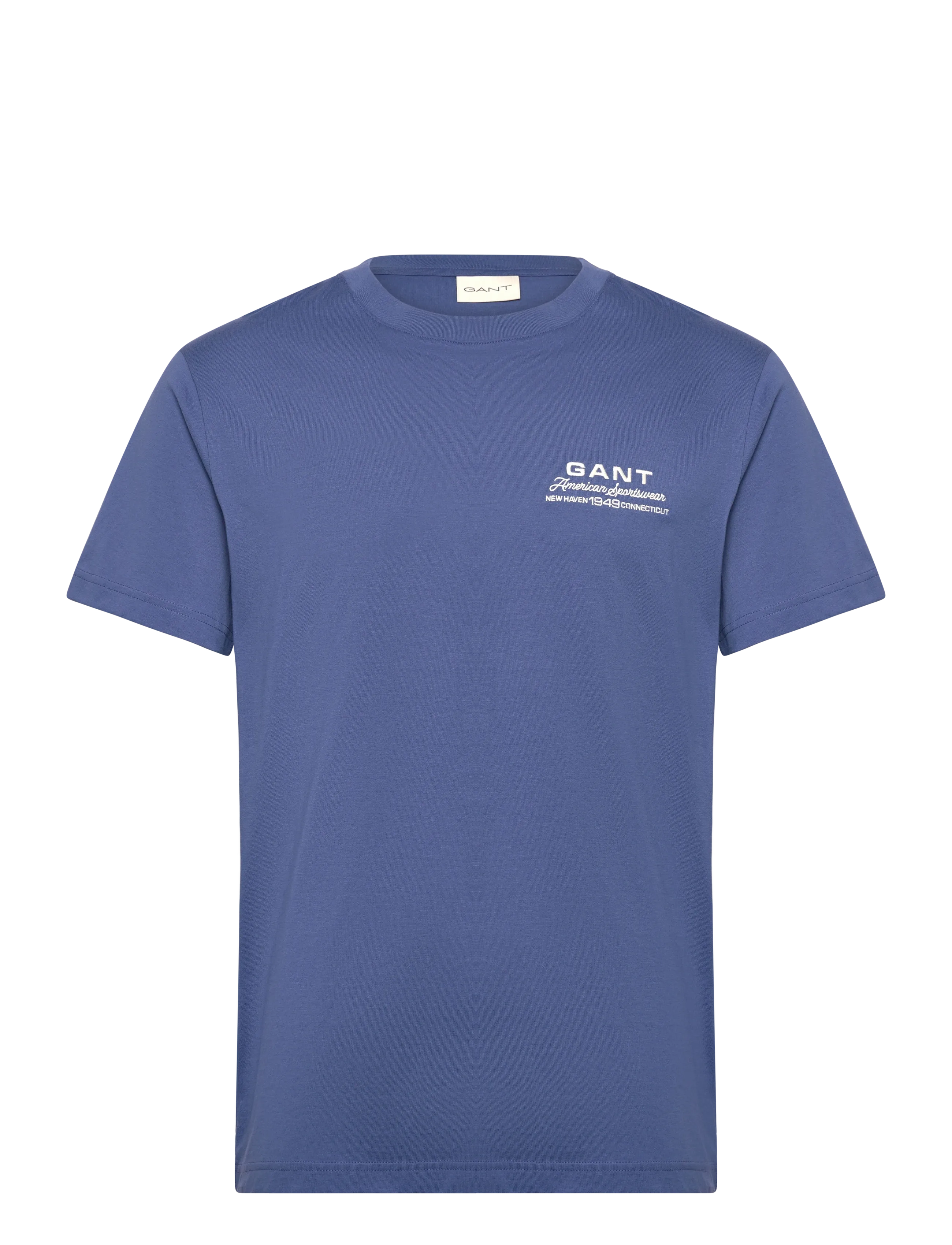 GANT SMALL GRAPHIC SS TSHIRT - T-Shirts - VINTAGE BLUE / blue