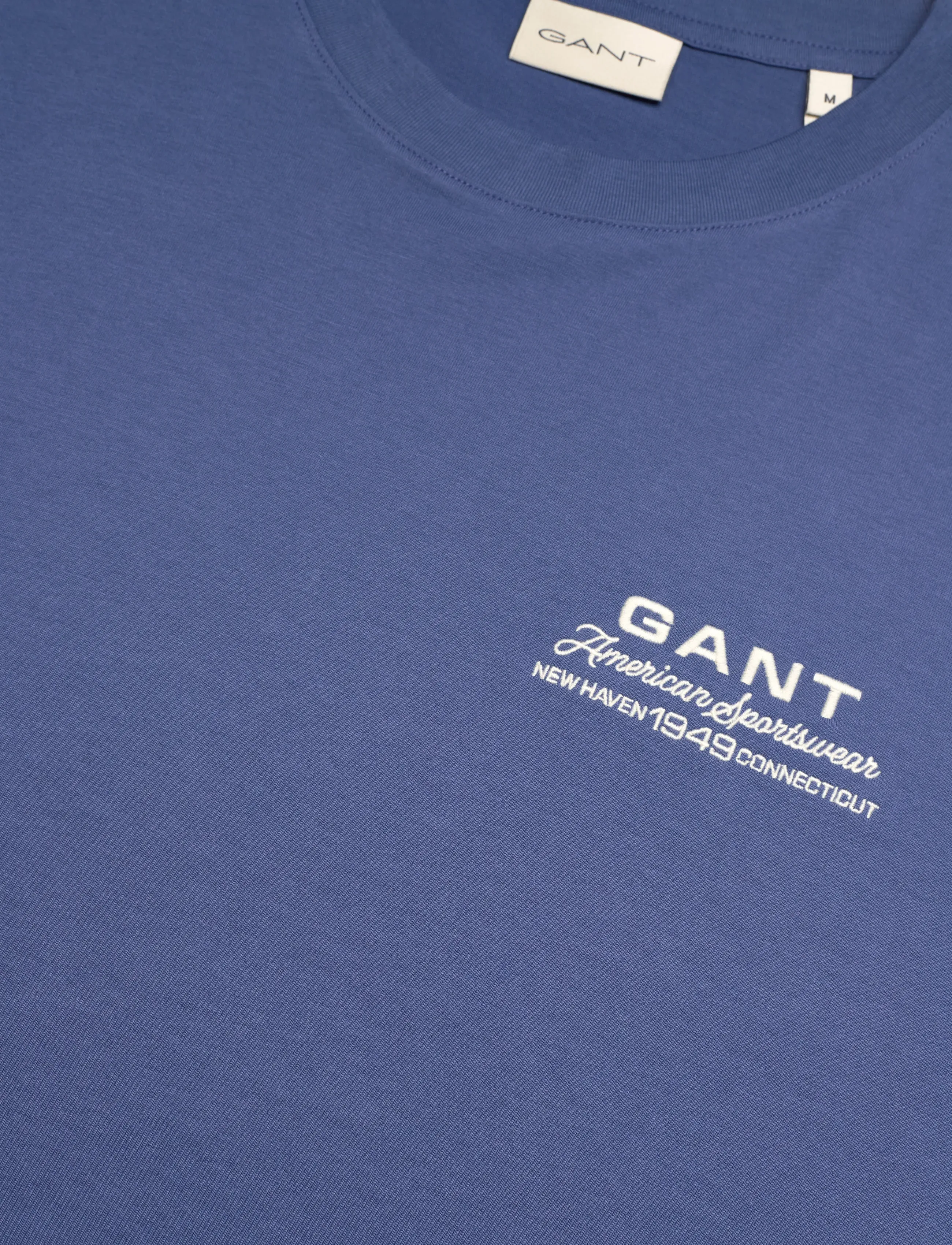 Gant - SMALL GRAPHIC SS TSHIRT - kurzärmelig - vintage blue - 5