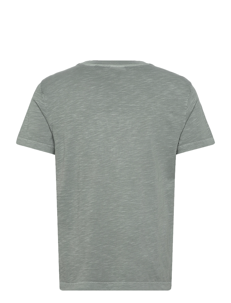 Gant - TONAL PRINT SS TSHIRT - kurzärmelig - ceramic grey - 1