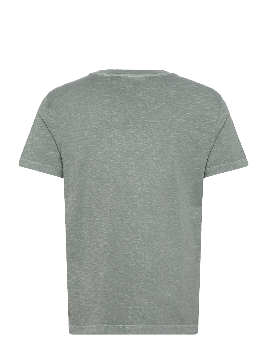 Gant - TONAL PRINT SS TSHIRT - kurzärmelig - ceramic grey - 1