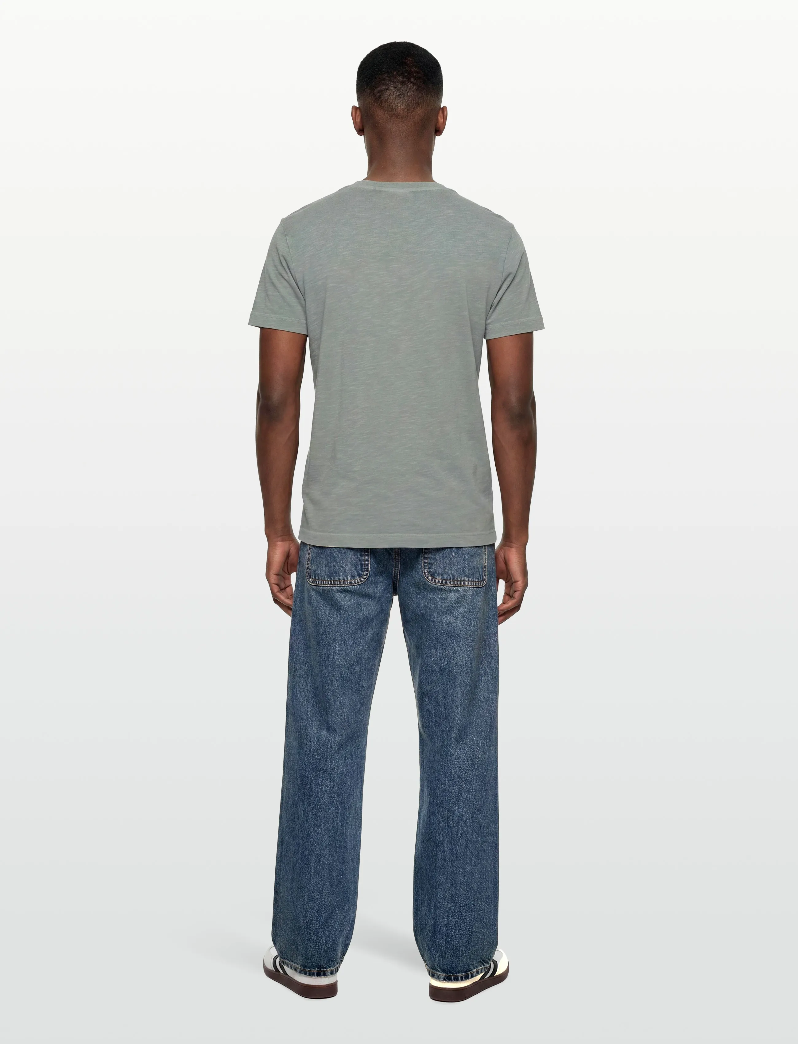 Gant - TONAL PRINT SS TSHIRT - kortærmede t-shirts - ceramic grey - 4