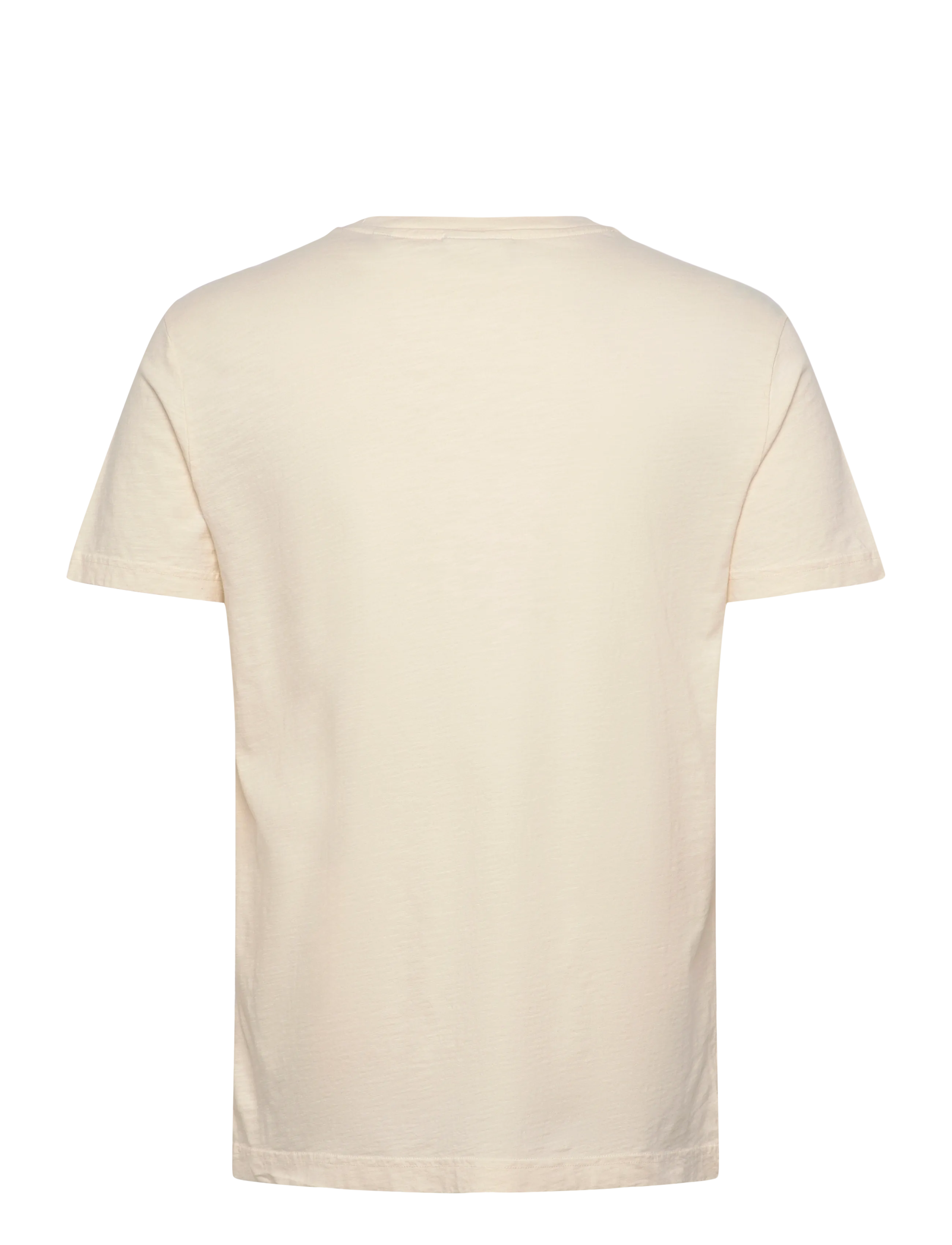 Gant - TONAL PRINT SS TSHIRT - kortärmade t-shirts - cream - 1