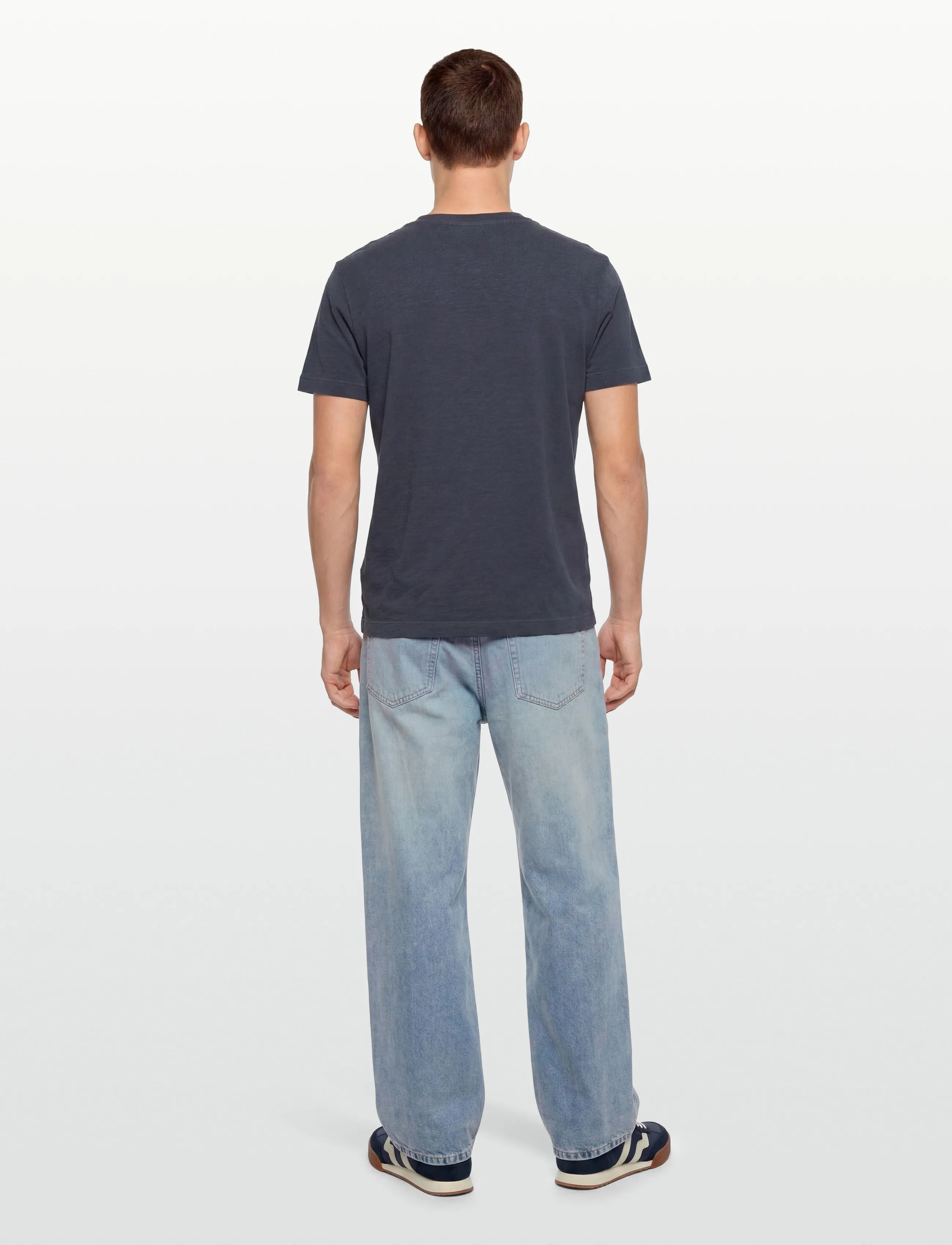 Gant - TONAL PRINT SS TSHIRT - lühikeste varrukatega t-särgid - evening blue - 4