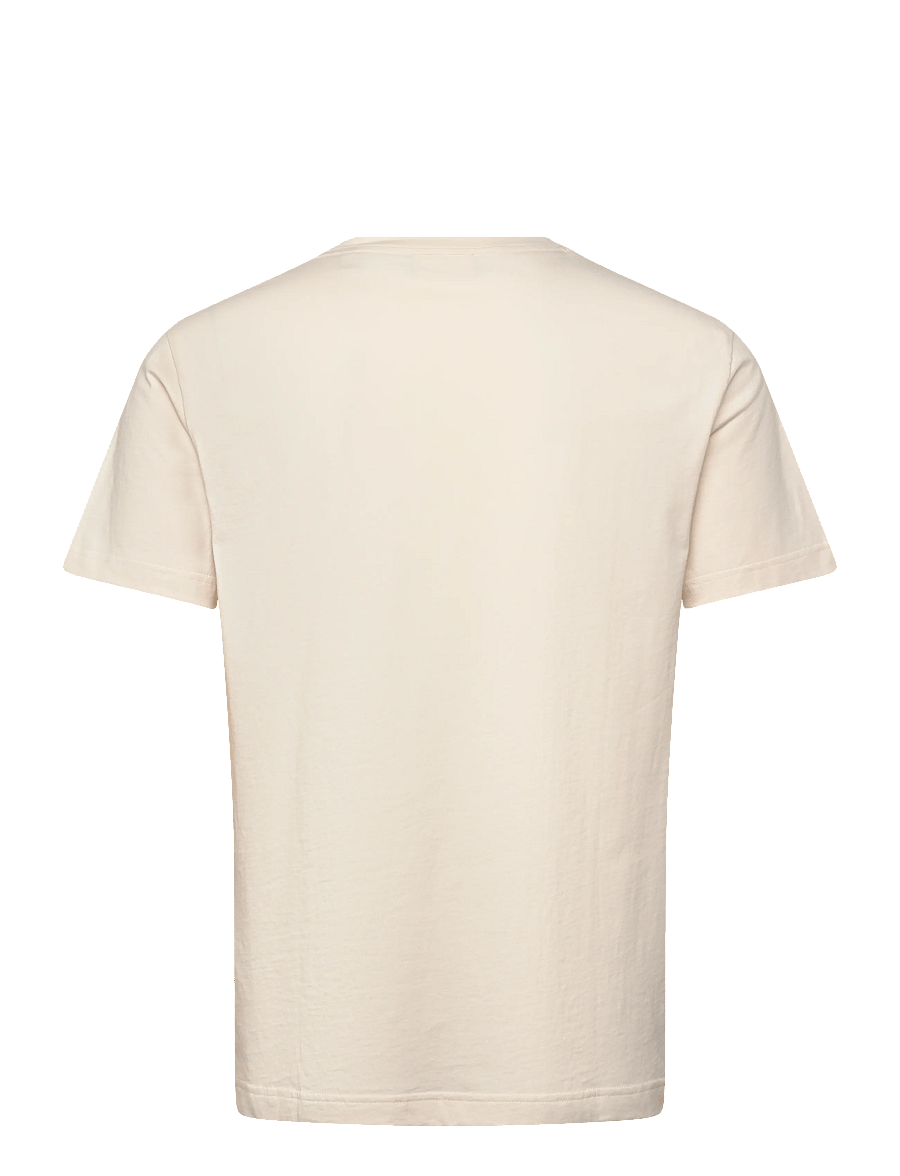 Gant - G BADGE SS TSHIRT - lühikeste varrukatega t-särgid - cream - 2