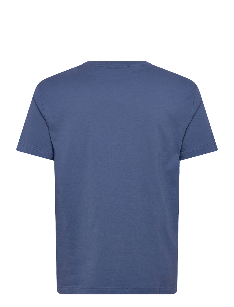 Gant - G BADGE SS TSHIRT - lühikeste varrukatega t-särgid - vintage blue - 2