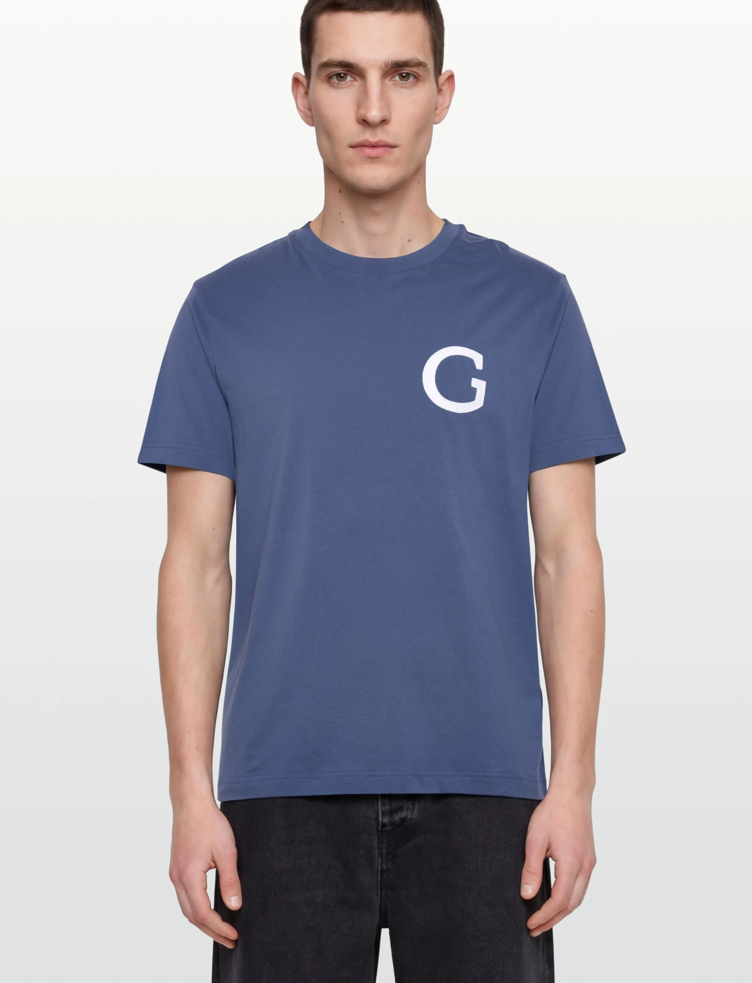 Gant G Badge Ss Tshirt t-shirts - bas herr – bild 2