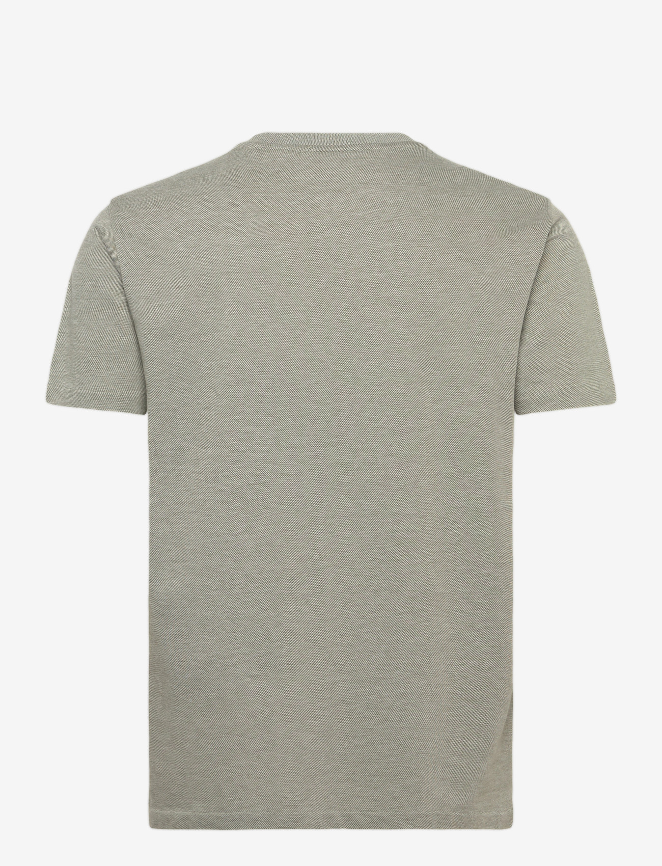 Gant - 2 TONE PIQUE SS TSHIRT - kortærmede t-shirts - dry herb green - 2