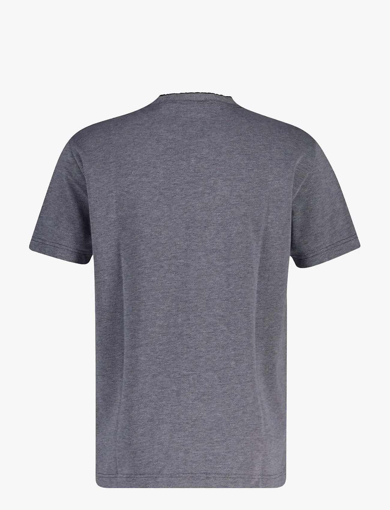 Gant - 2 TONE PIQUE SS TSHIRT - lühikeste varrukatega t-särgid - evening blue - 1
