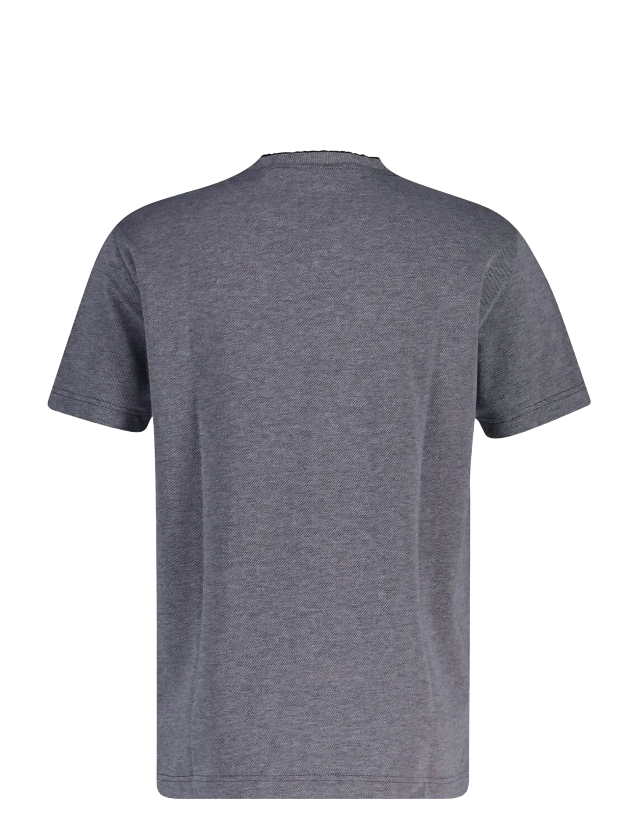 Gant - 2 TONE PIQUE SS TSHIRT - kurzärmelig - evening blue - 1