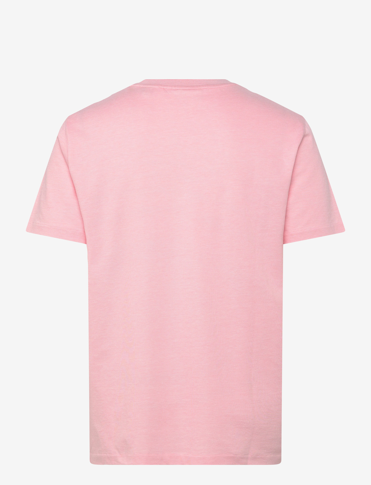 Gant - 2 TONE PIQUE SS TSHIRT - kortærmede t-shirts - washed pink - 2