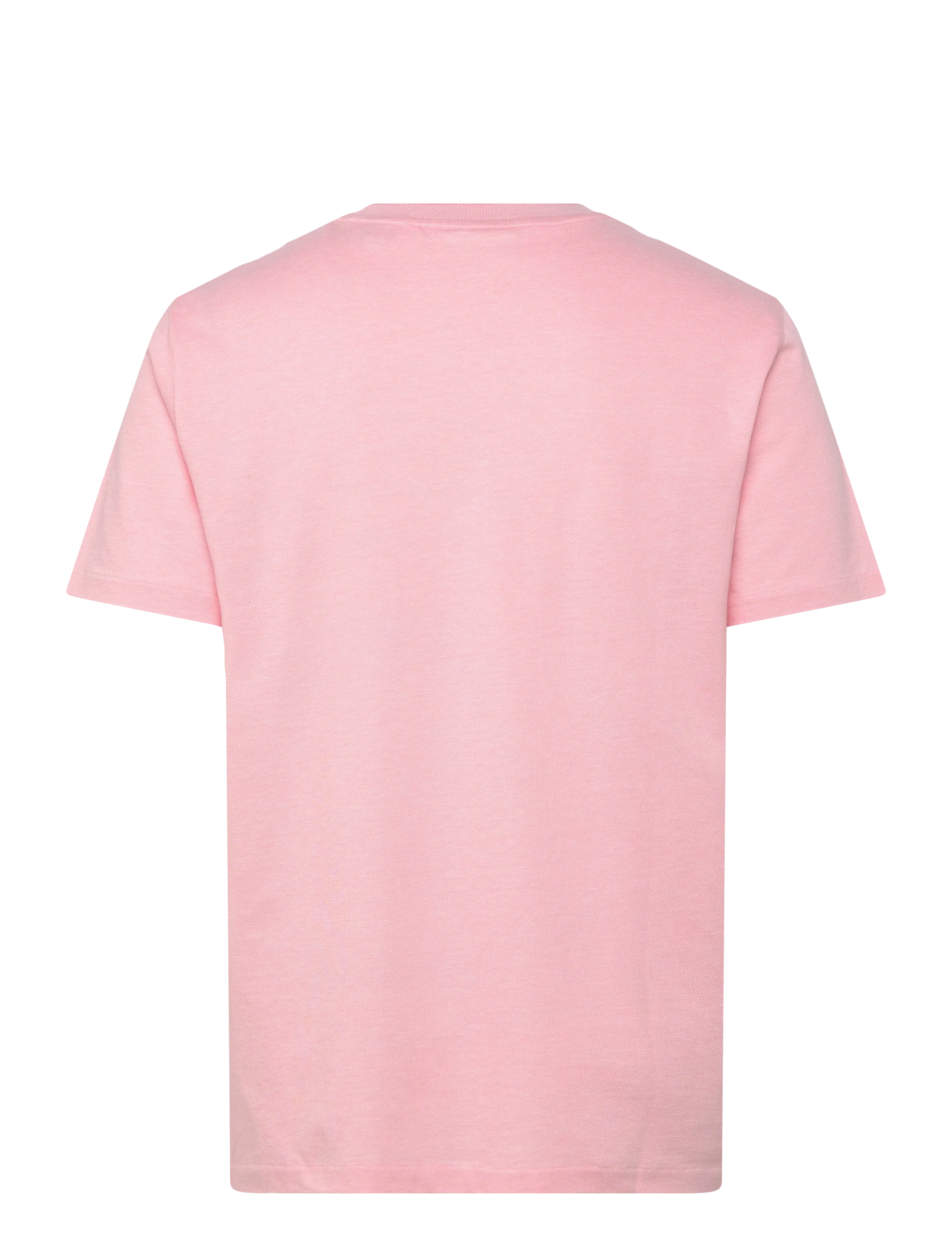Gant - 2 TONE PIQUE SS TSHIRT - stutterma bolir - washed pink - 2