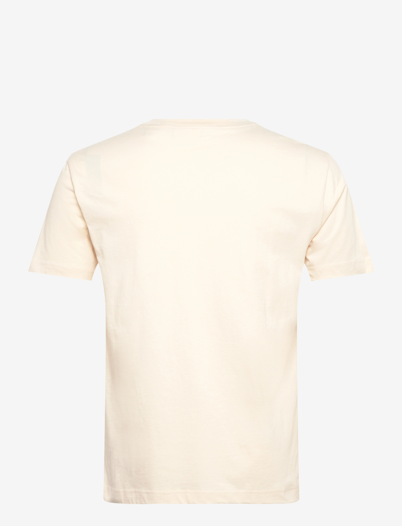 Gant - GRAPHIC SS TSHIRT - kortærmede t-shirts - creamed white - 2