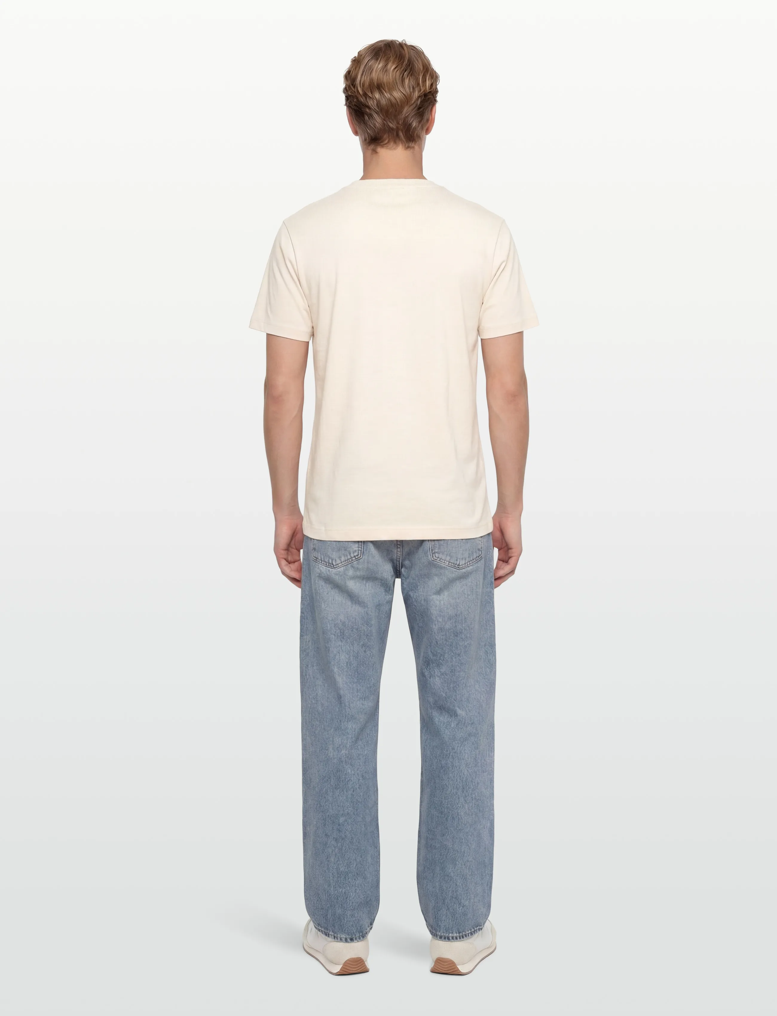 Gant - GRAPHIC SS TSHIRT - short-sleeved t-shirts - creamed white - 4