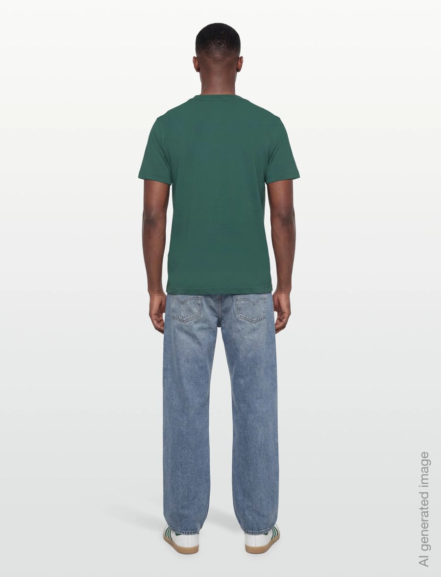 Gant - GRAPHIC SS TSHIRT - kortærmede t-shirts - deep forest green - 4