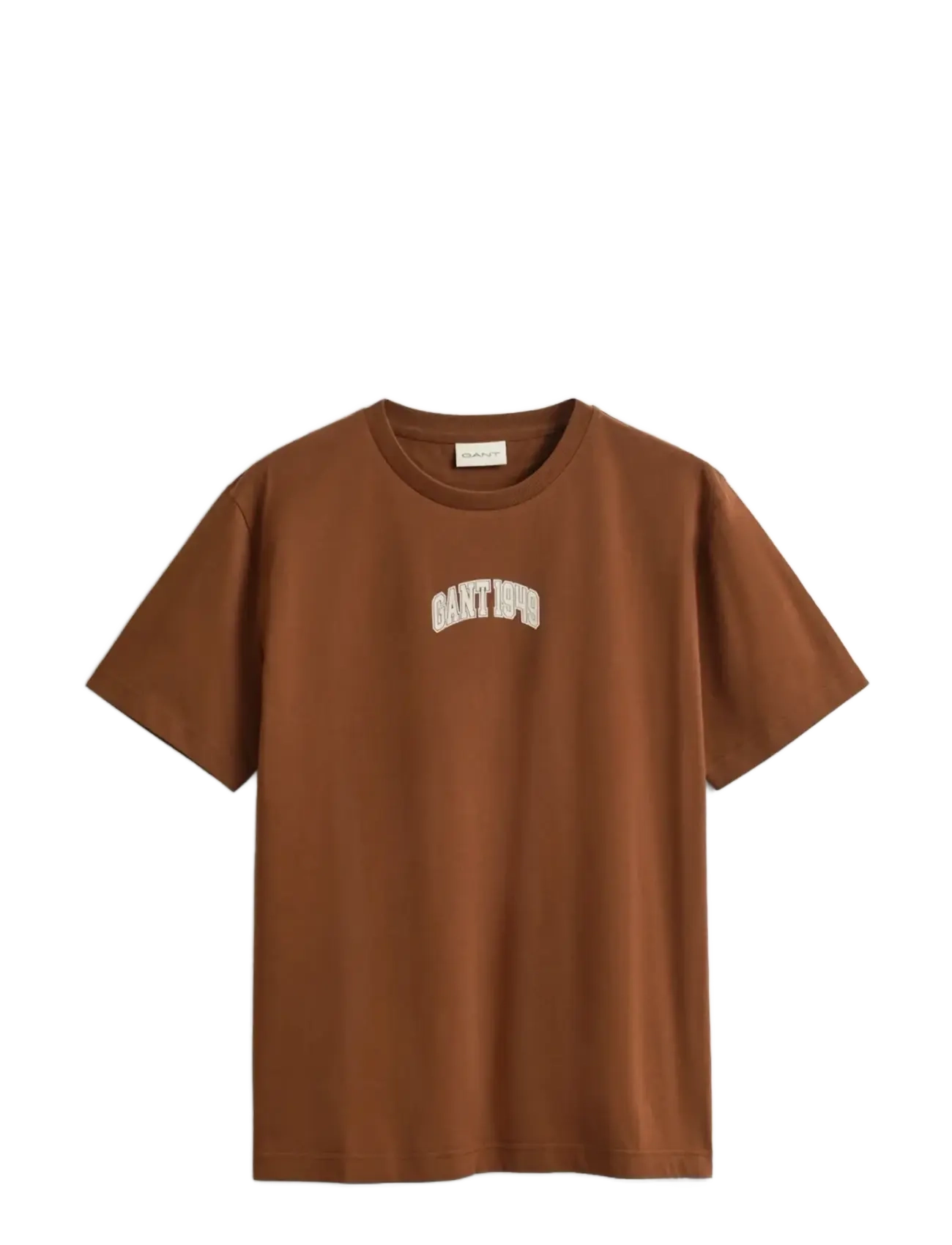 GANT Graphic Ss Tshirt Braun - M - Herren