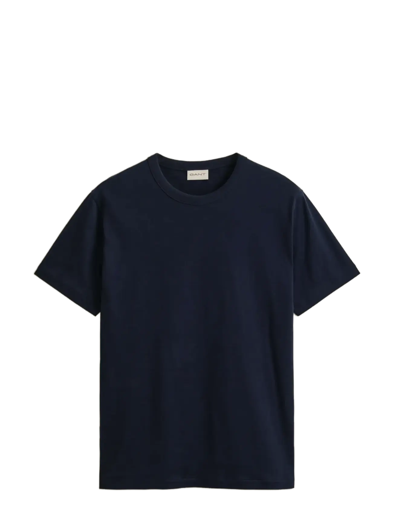 Gant PIMA SS T-SHIRT - T-shirts - EVENING BLUE / navy