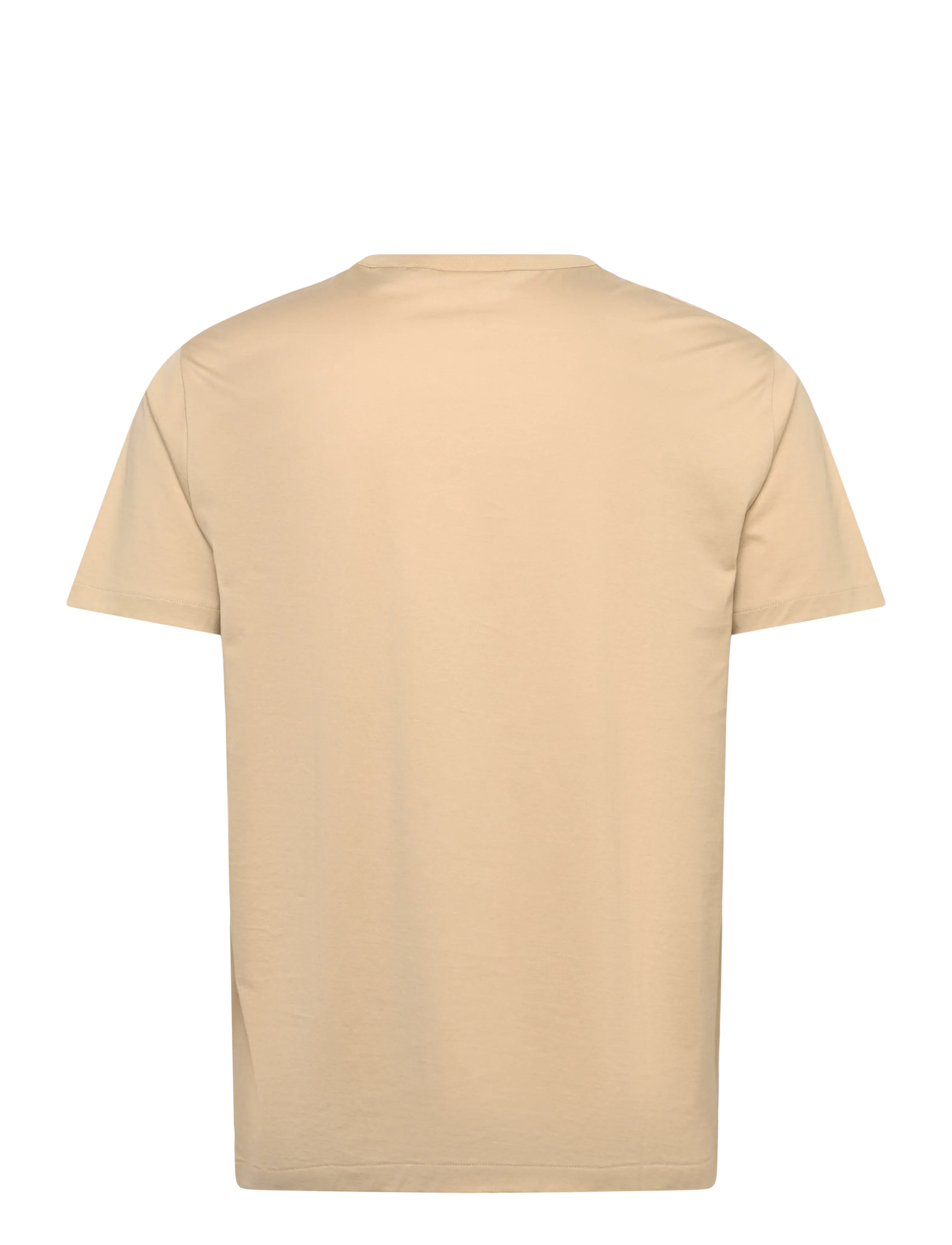 Gant - PIMA SS T-SHIRT - kortærmede t-shirts - oat beige - 2