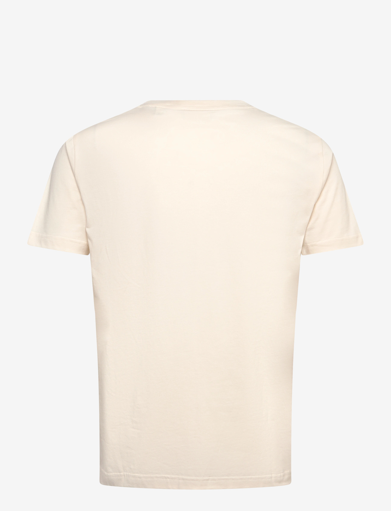 Gant - GRAPHIC SS TSHIRT - kortærmede t-shirts - cream - 2