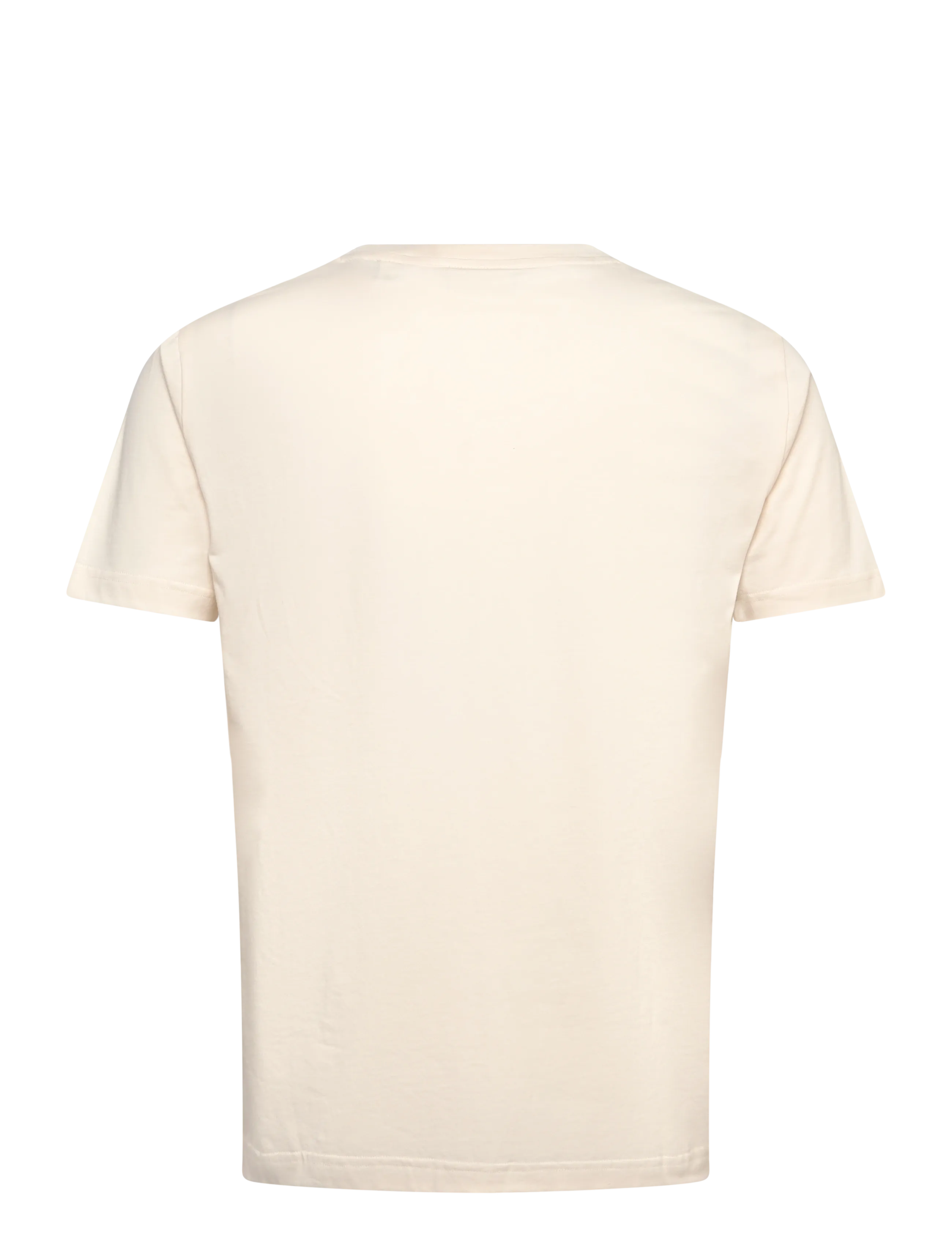 Gant - GRAPHIC SS TSHIRT - kortärmade t-shirts - cream - 2