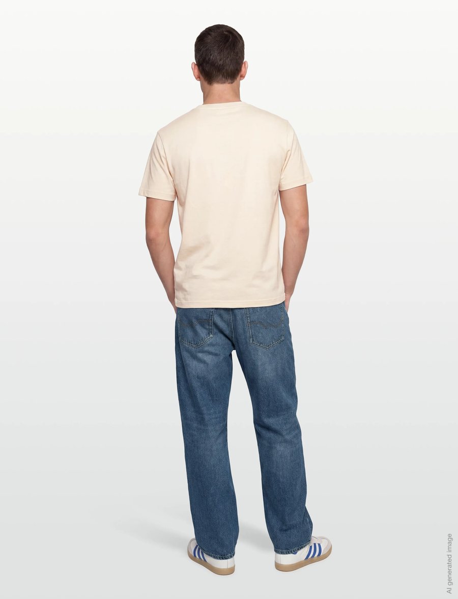 Gant - GRAPHIC SS TSHIRT - kurzärmelig - cream - 4