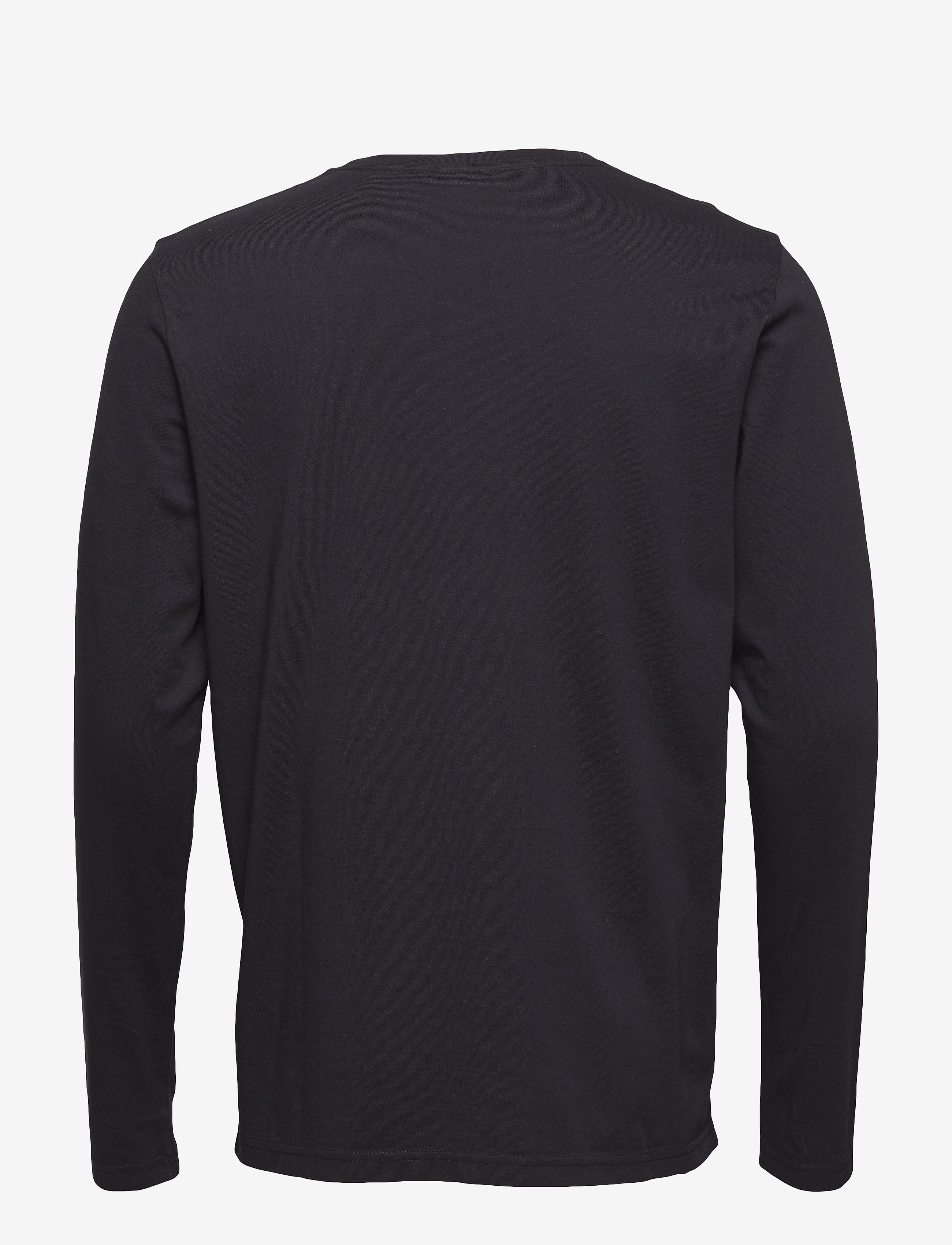 GANT - SHIELD LS T-SHIRT - black - 1
