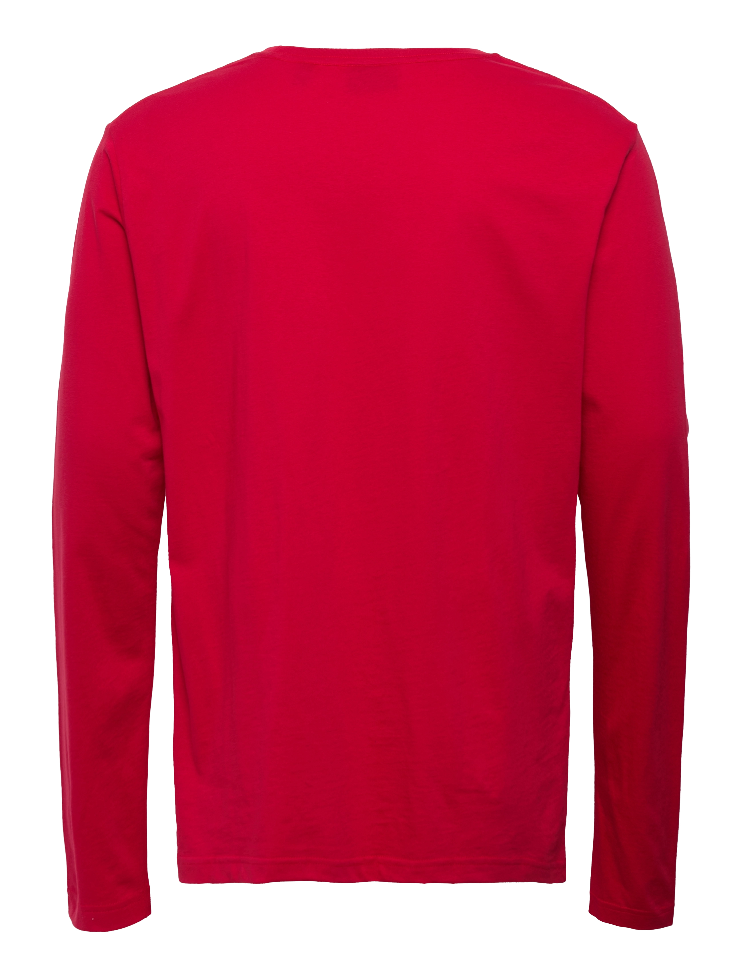 GANT - SHIELD LS T-SHIRT - ruby red - 1
