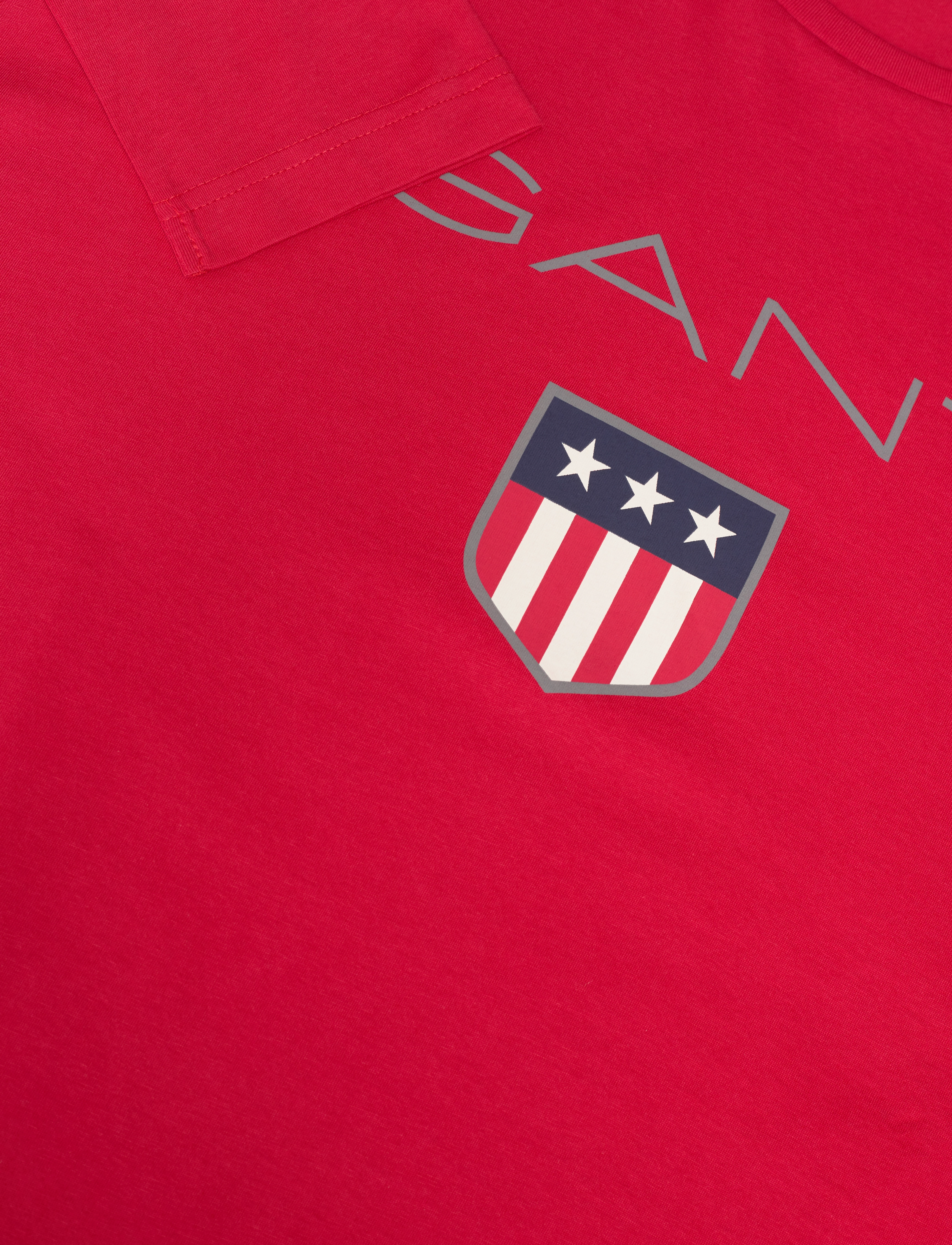 GANT - SHIELD LS T-SHIRT - ruby red - 3