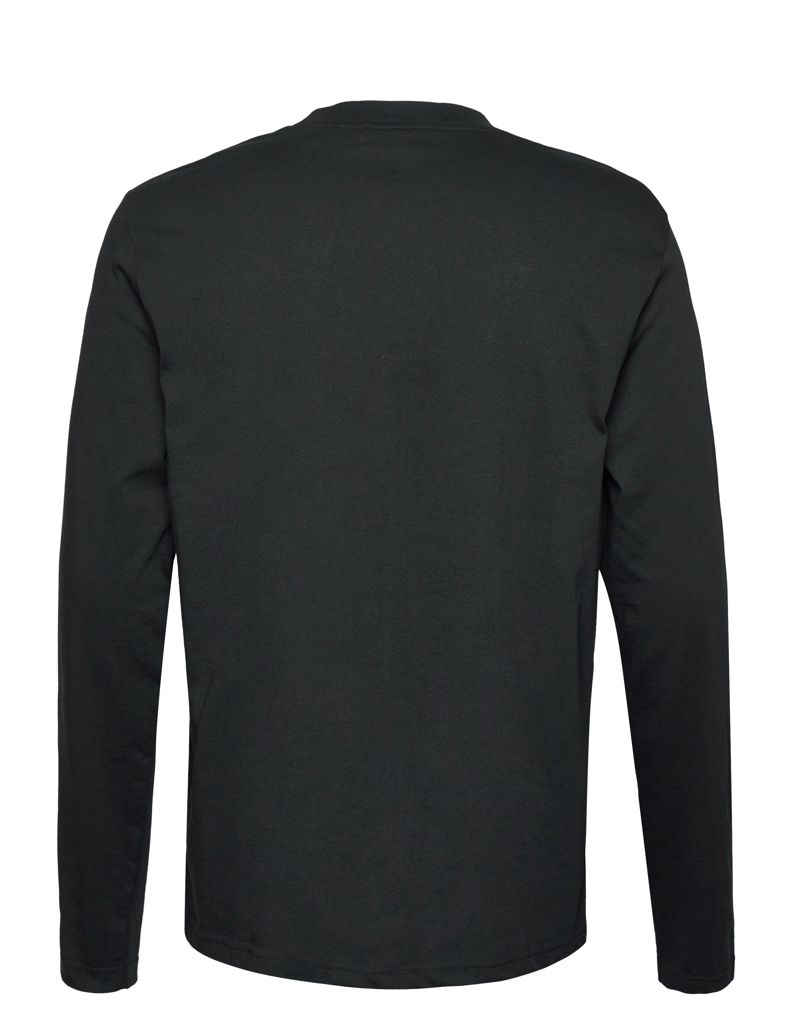 GANT - REG TONAL SHIELD LS T-SHIRT - black - 1