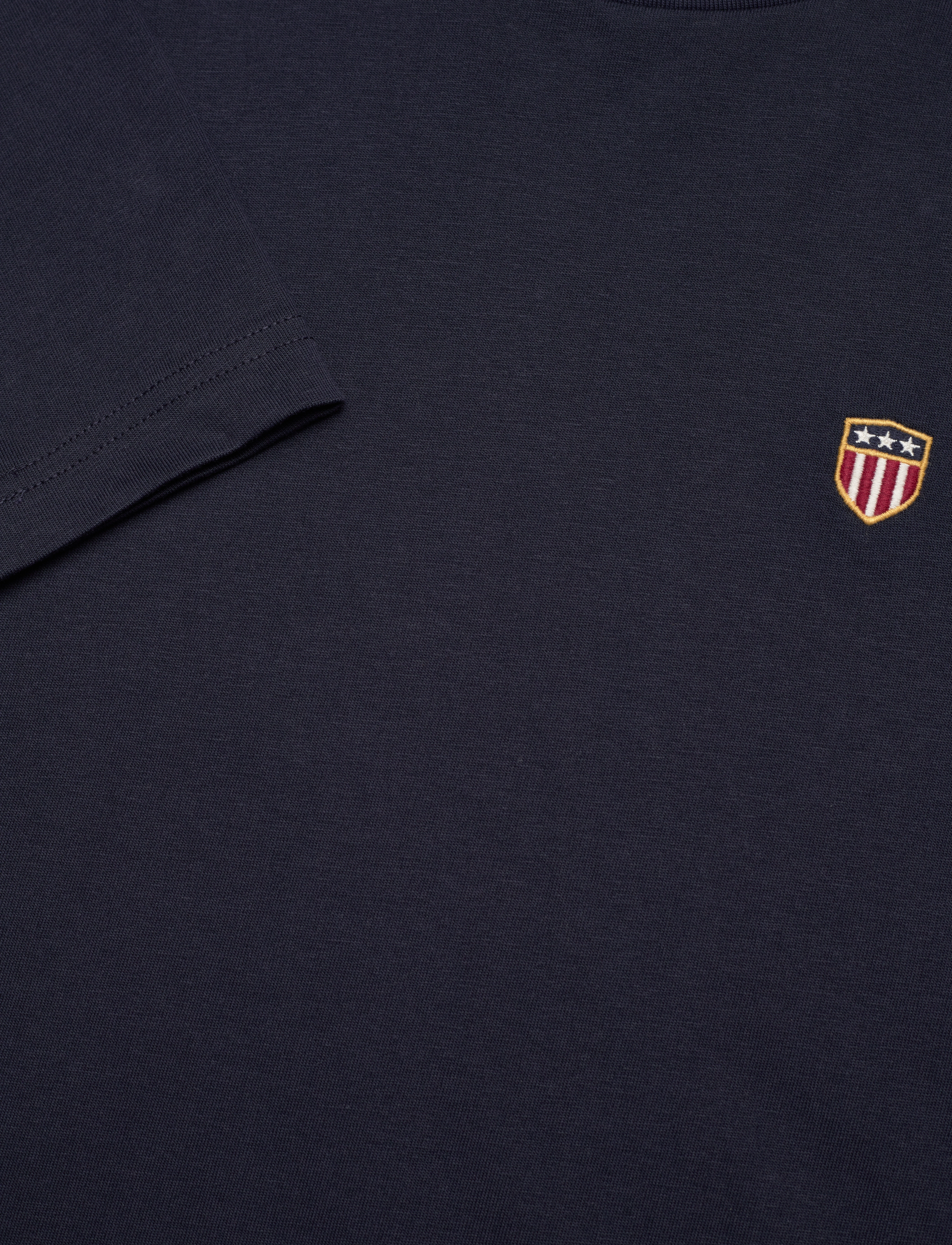 GANT - D1. BANNER SHIELD LS T-SHIRT - evening blue - 2
