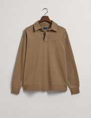 GANT - GANT ICON RUGGER - polo marškinėliai ilgomis rankovėmis - taupe beige - 3