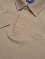 GANT - GANT ICON RUGGER - polo marškinėliai ilgomis rankovėmis - taupe beige - 2