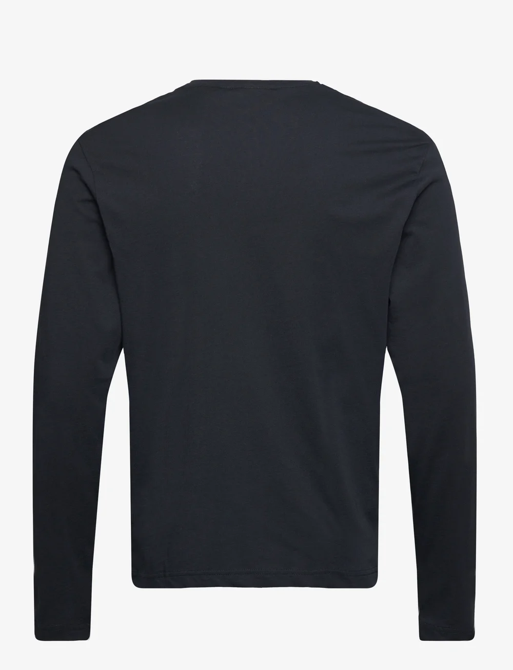 GANT - REG SHIELD LS T-SHIRT - långärmade t-shirts - black - 2