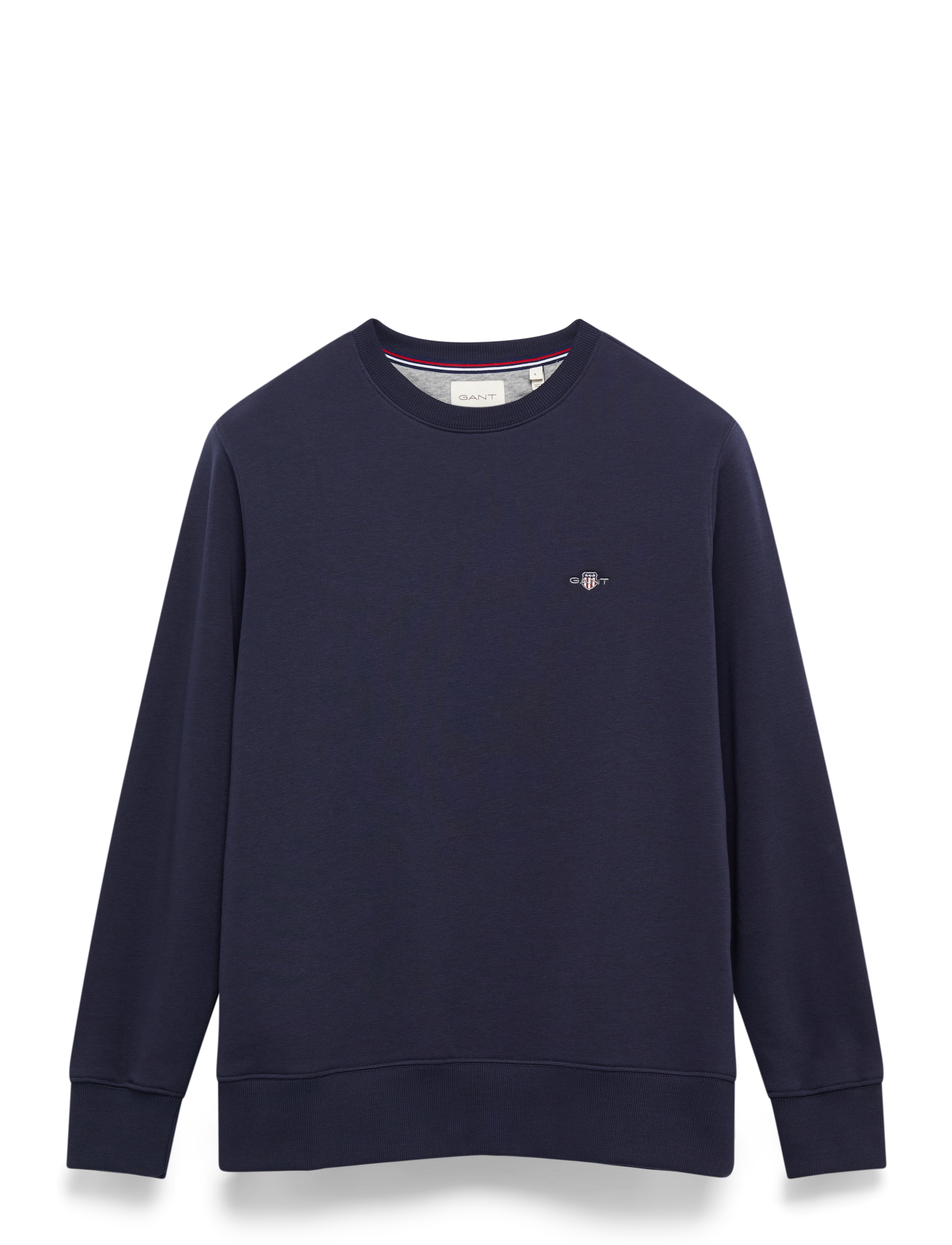 GANT REG SHIELD LS T-SHIRT - T-Shirts - EVENING BLUE / navy