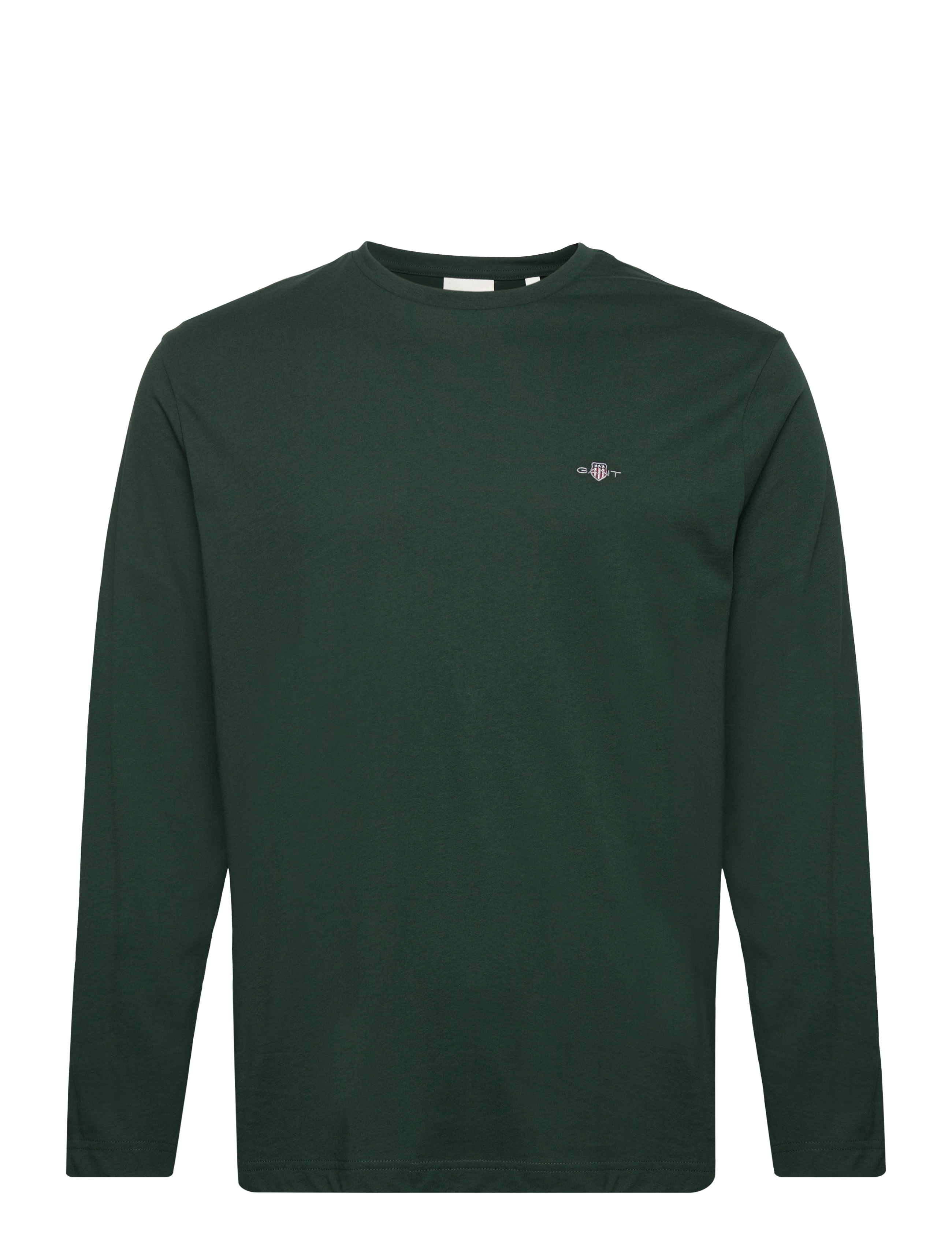 Gant Shield Long Sleeve T-Shirt - Gant - TARTAN GREEN / green