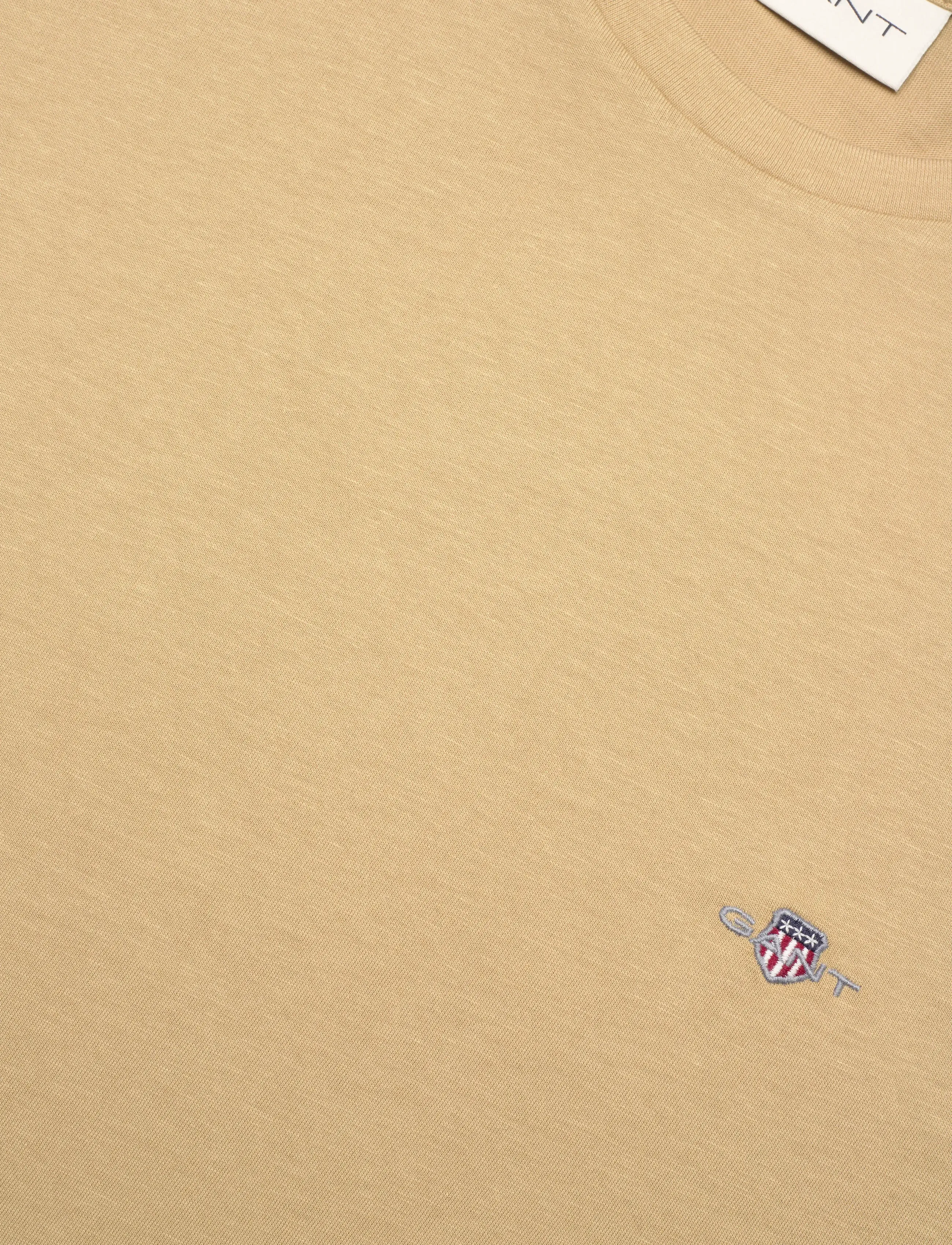 Gant - REG SHIELD LS T-SHIRT - t-shirts à manches longues - woody beige - 2