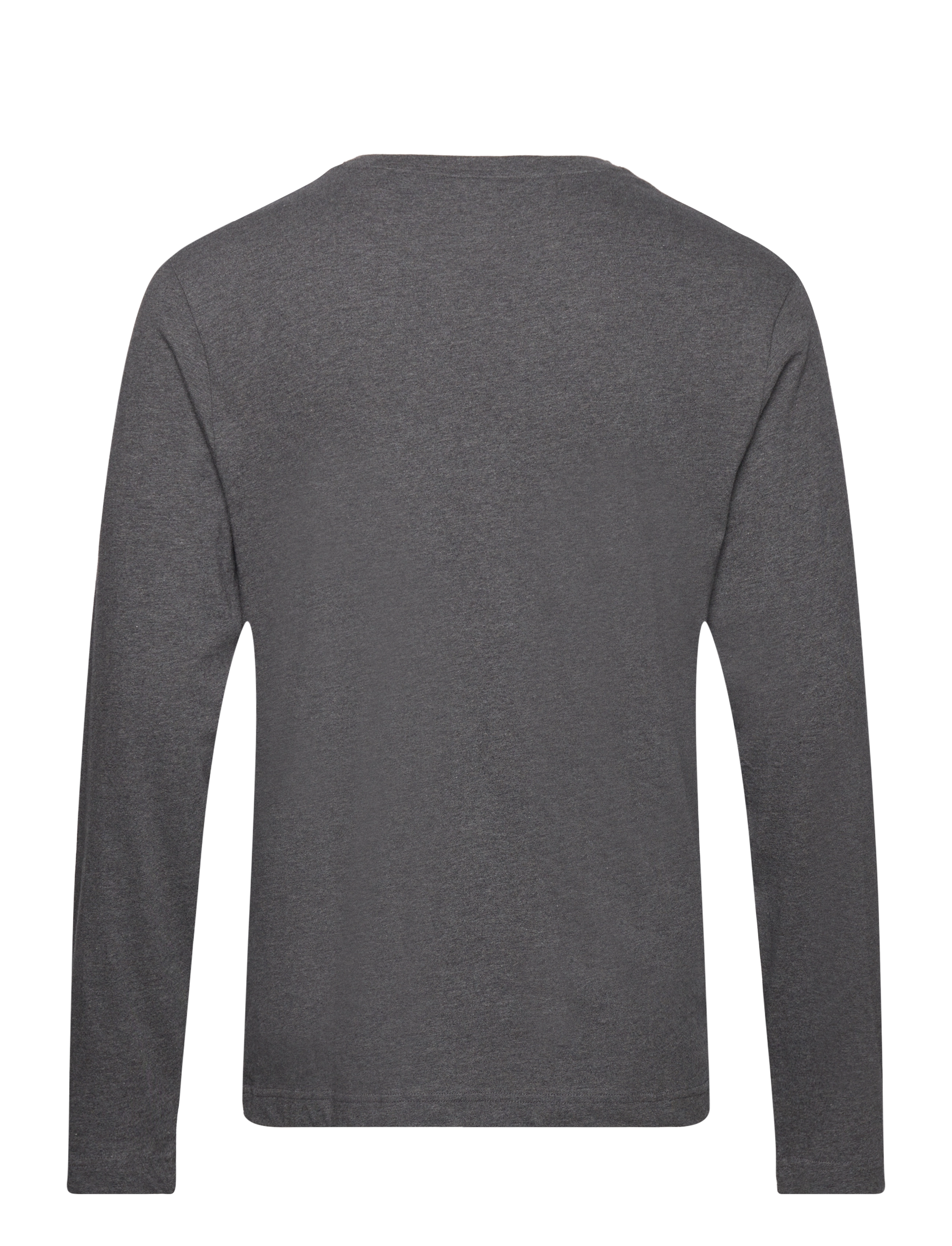 Gant - REG MEDIUM ARCHIVE SHIELD LS T - basic t-shirts - antracit melange - 1